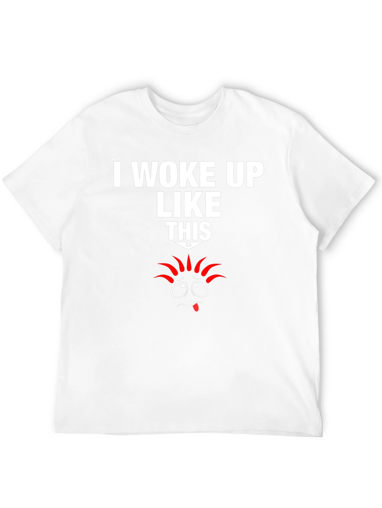 Black I Woke Up Like This Graphic Tee view 12