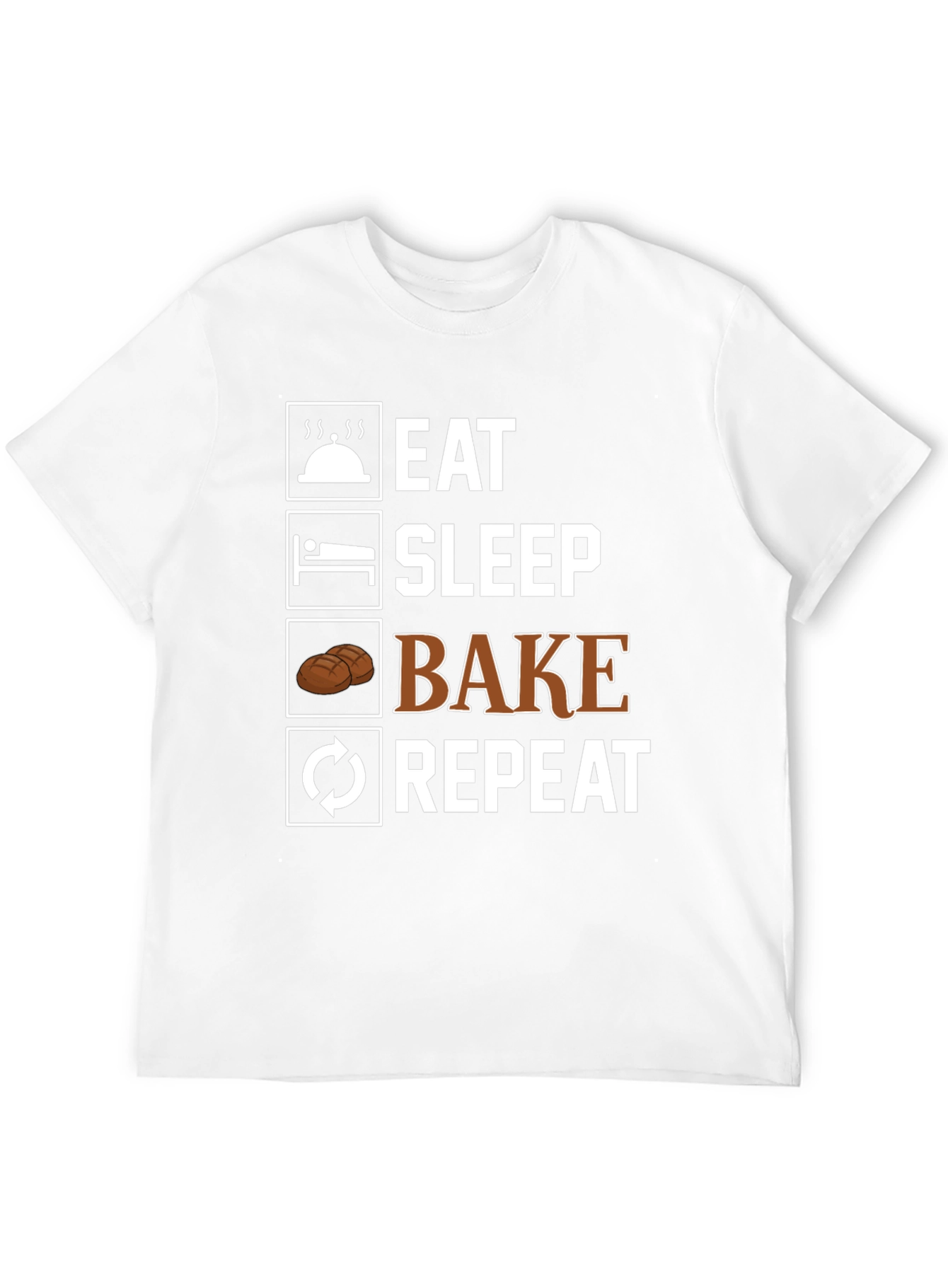 Eat Sleep Bake Repeat T-Shirt - 12