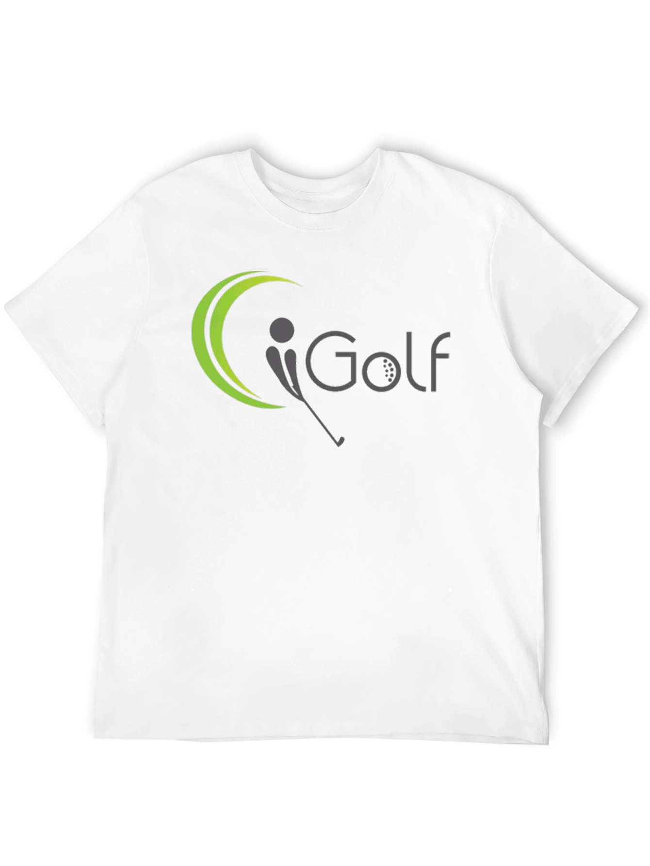 Black Golf Graphic T-Shirt - Black Cotton Tee view 12