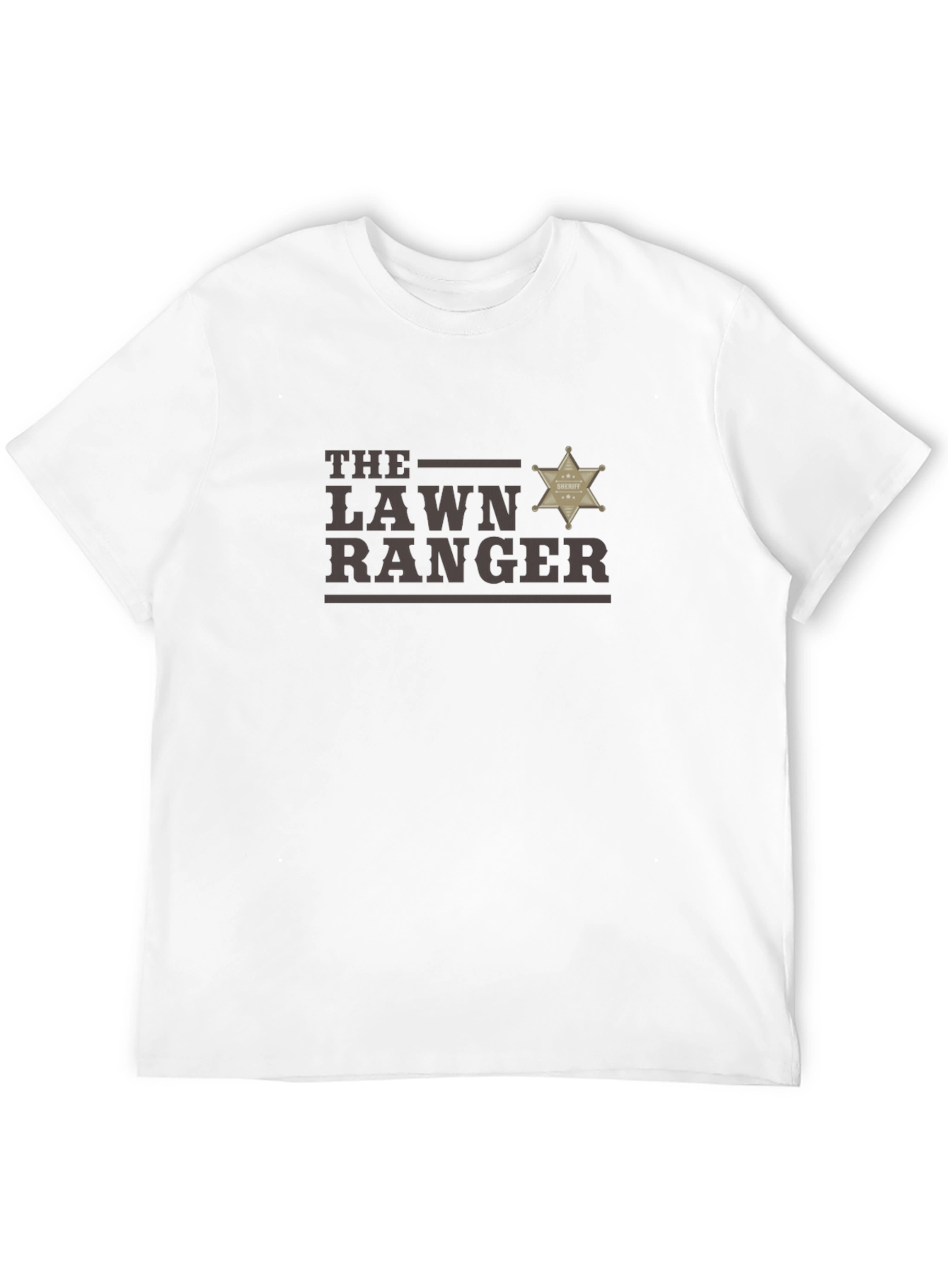 Black The Lawn Ranger Graphic Tee - Black Cotton T-Shirt view 12