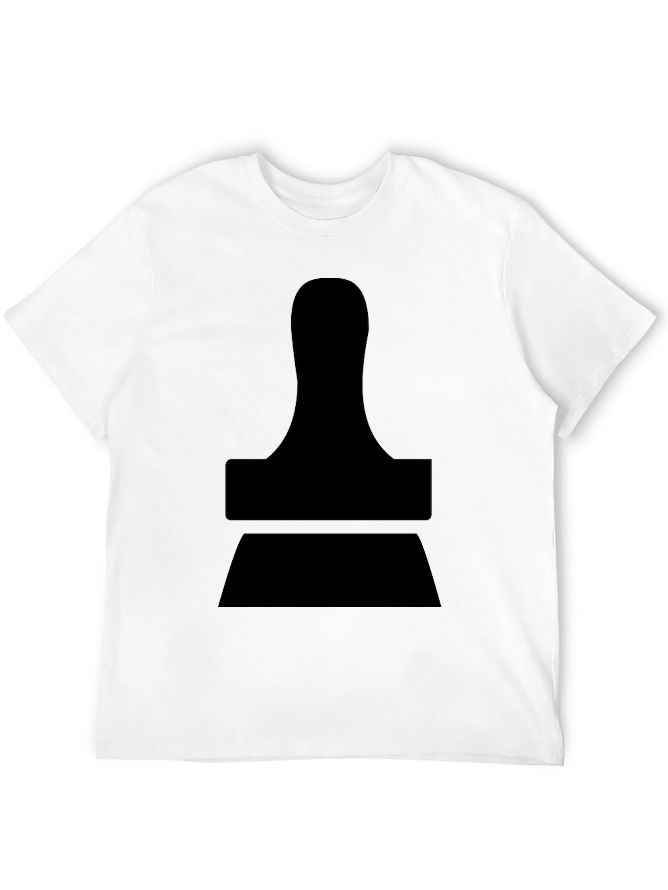 Black Modern Stamp Graphic Black T-Shirt view 12