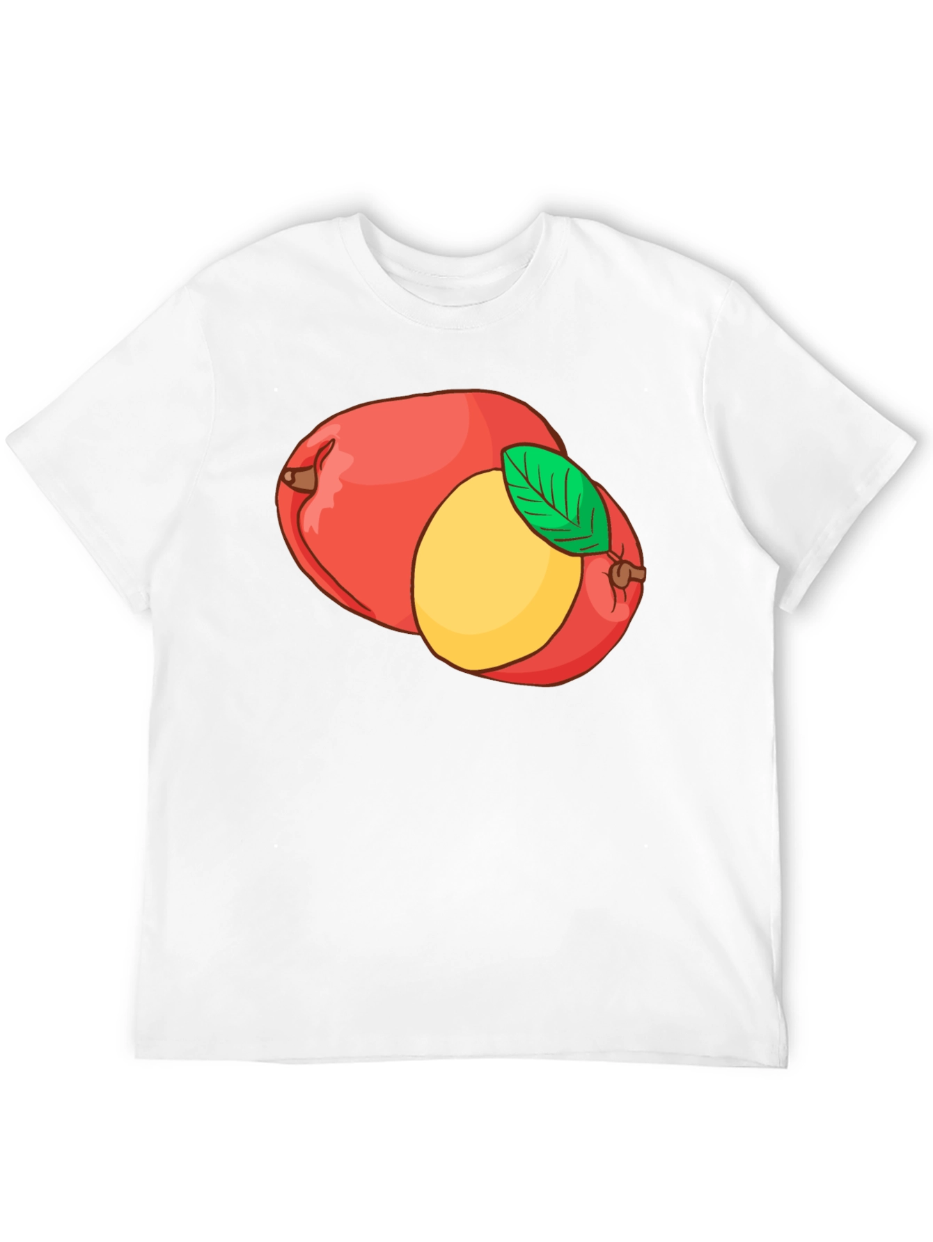 Black Mango Graphic Tee - Summer Fruit T-Shirt view 12