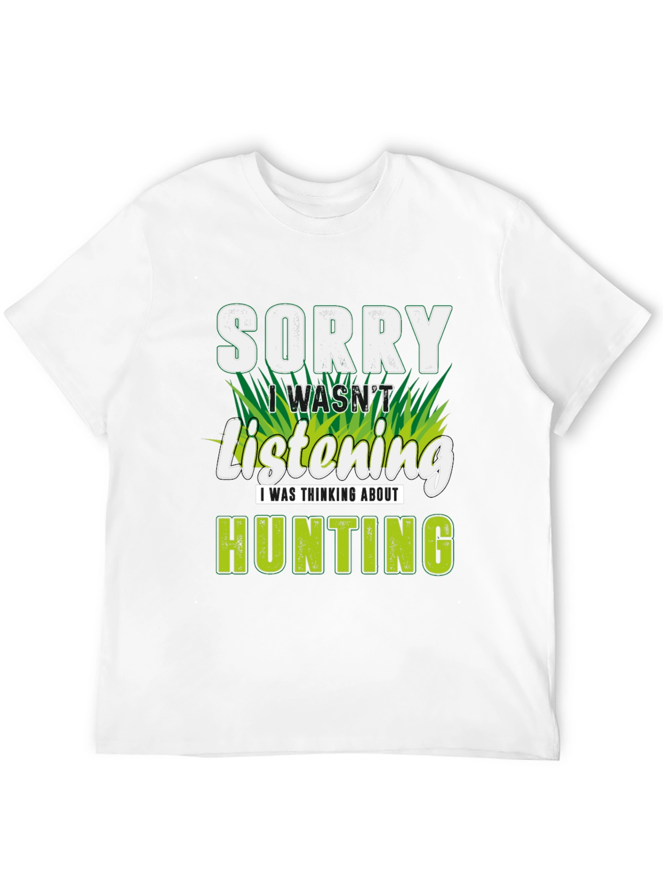 Black Sorry Hunting T-Shirt - Gift for Hunters view 12