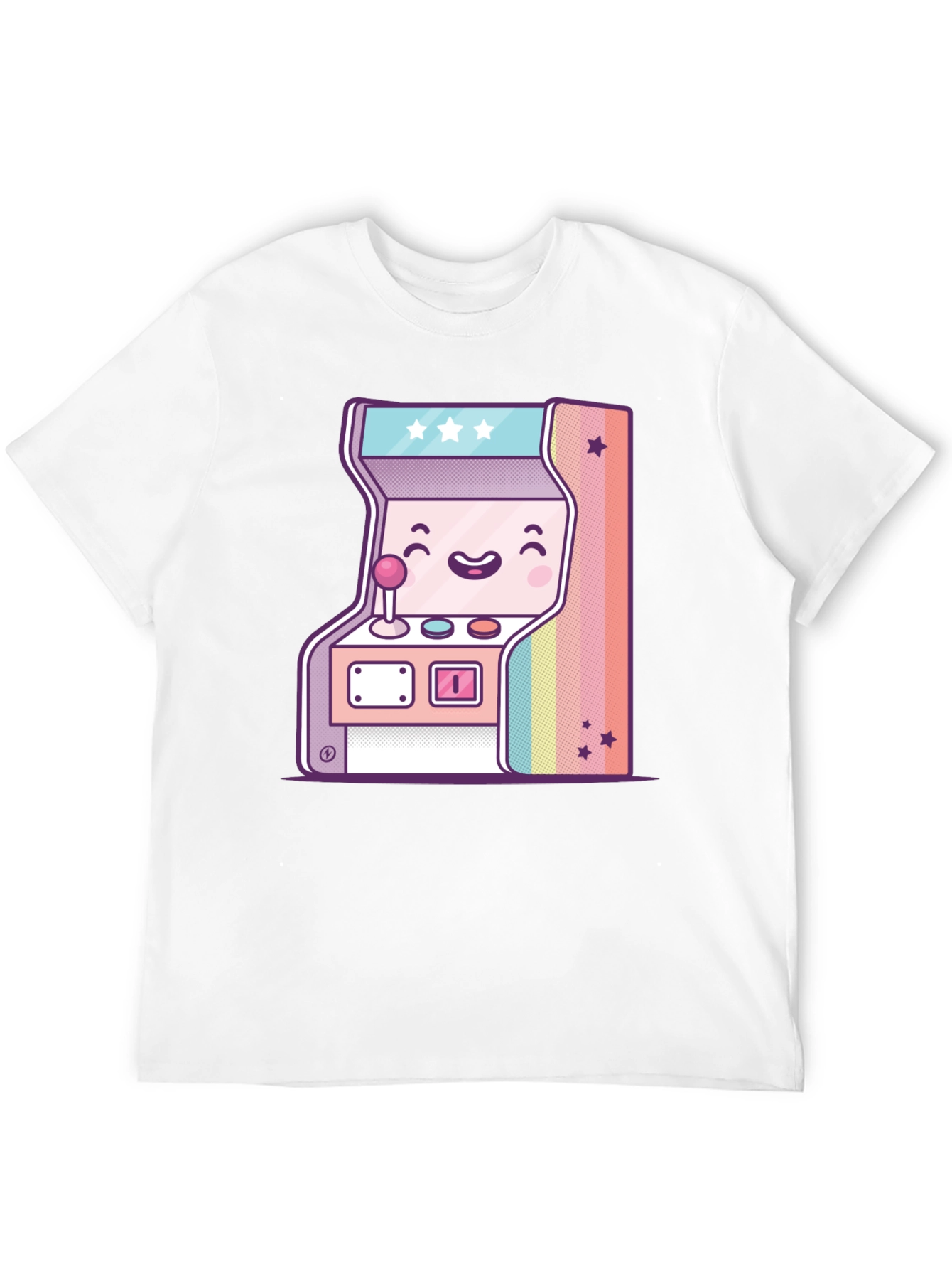 Black Retro Arcade Game T-Shirt - Kawaii Gamer Tee view 12