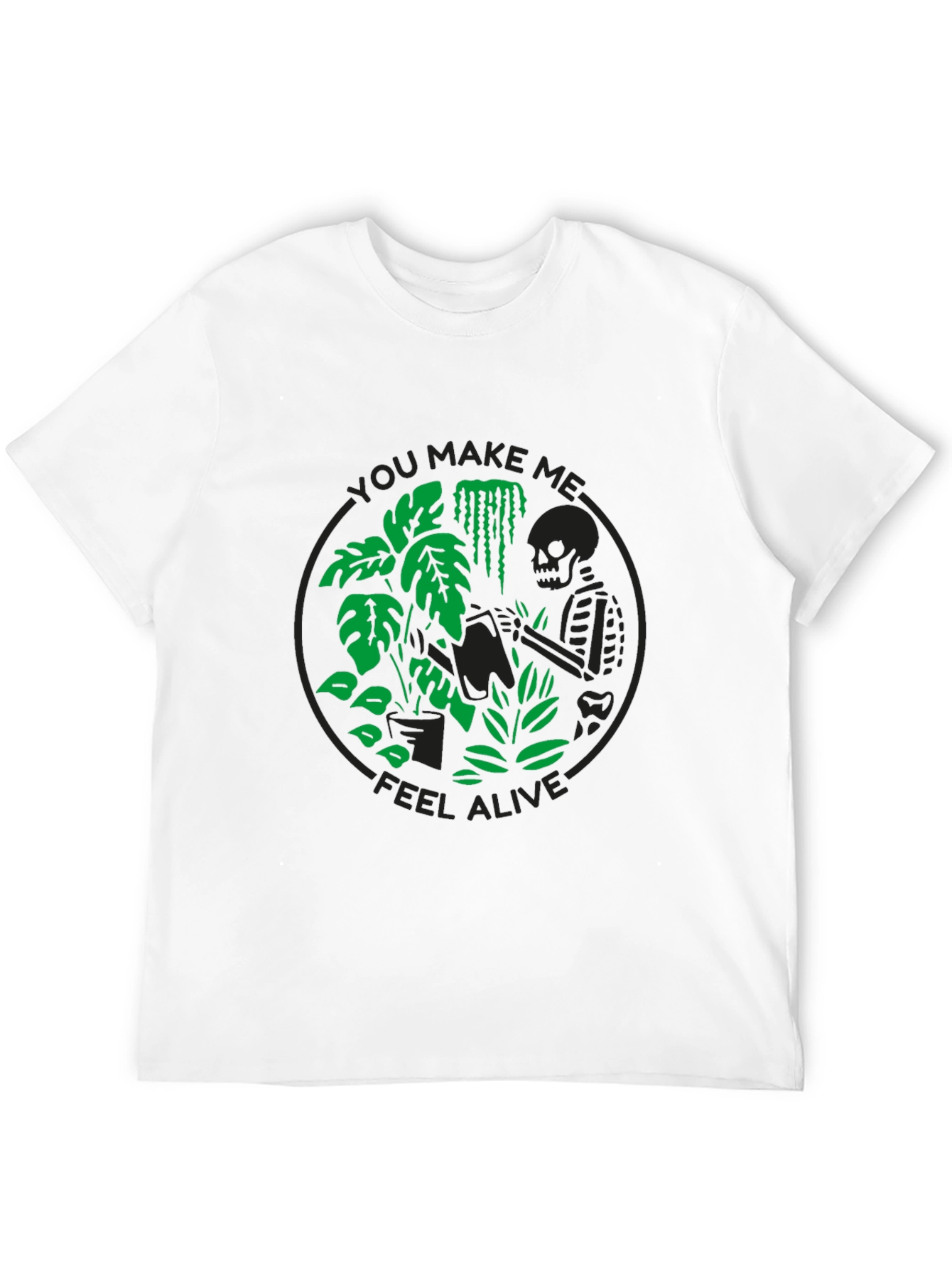 Black You Make Me Feel Alive Black T-Shirt view 12