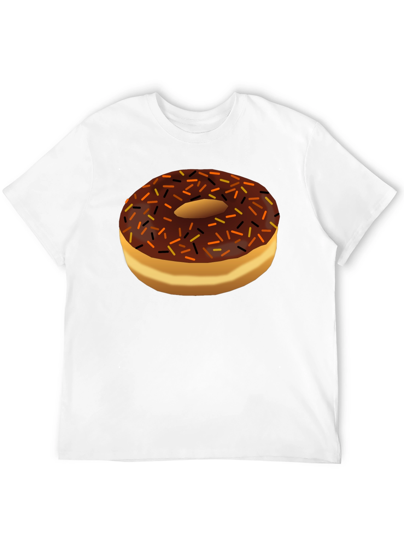 Black Donut Graphic Black T-Shirt view 12