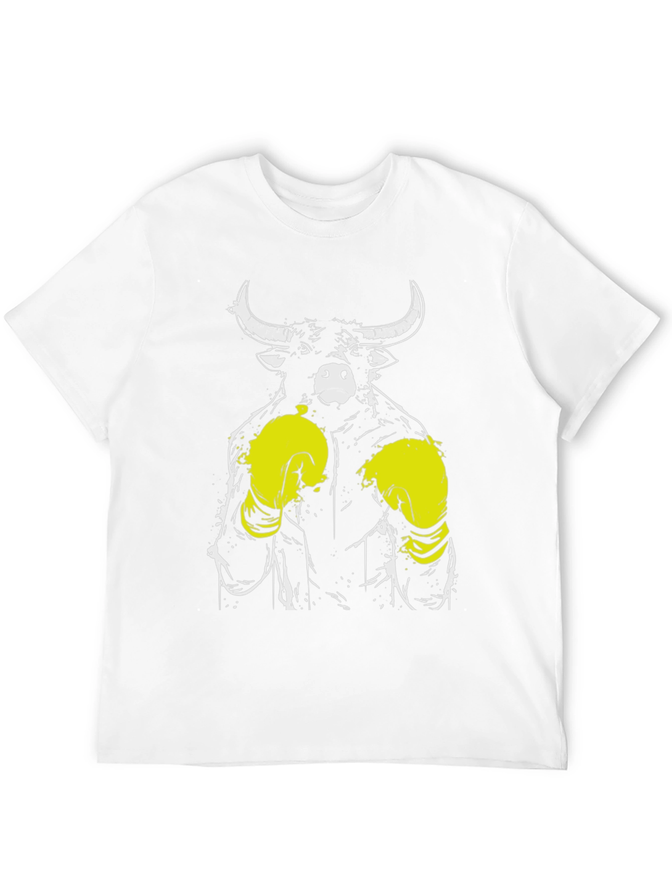 Black Bull Boxer Graphic Tee - Men's Black T-Shirt view 12