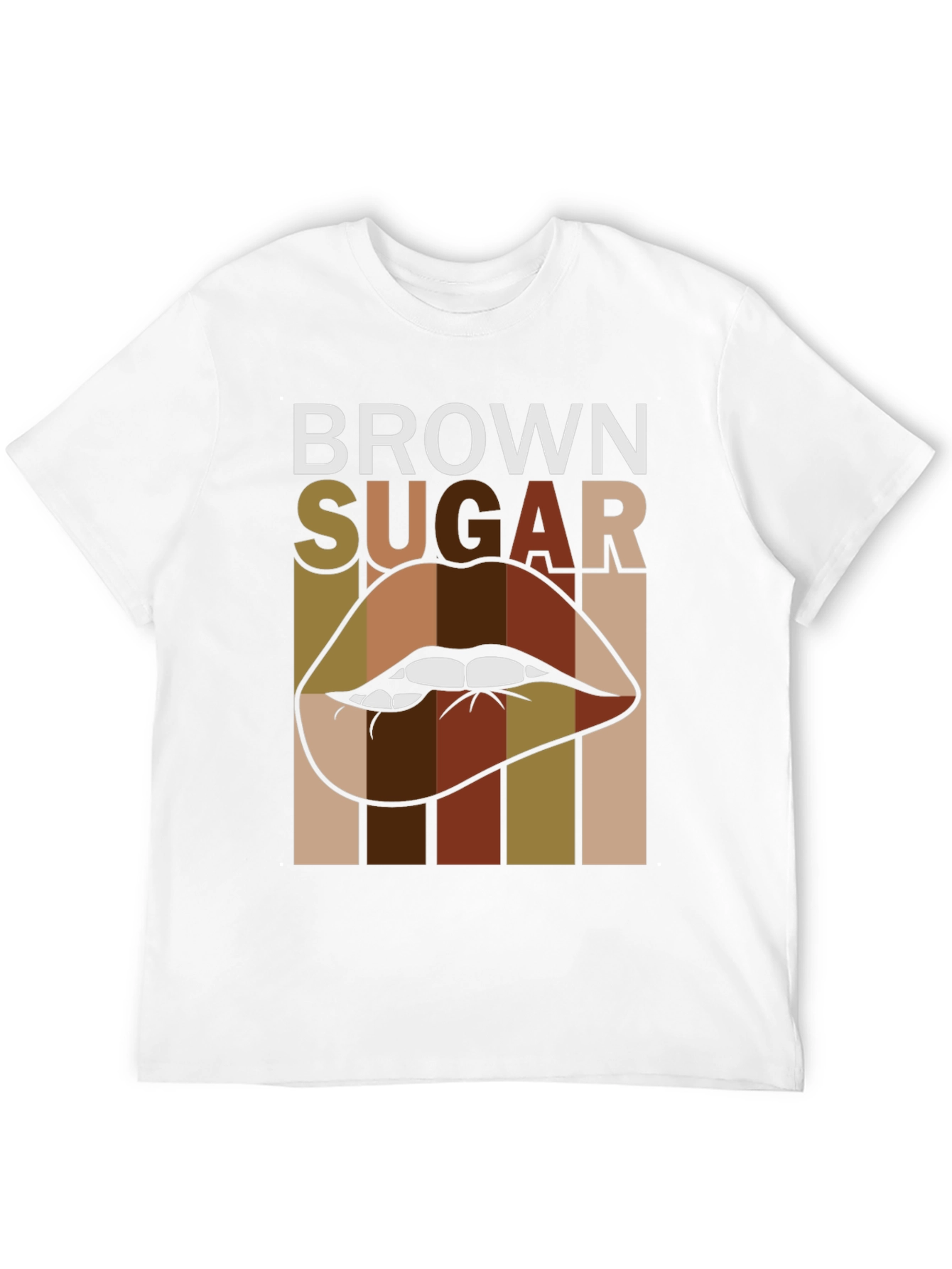 Black Brown Sugar Lips Graphic Tee - Unisex view 12
