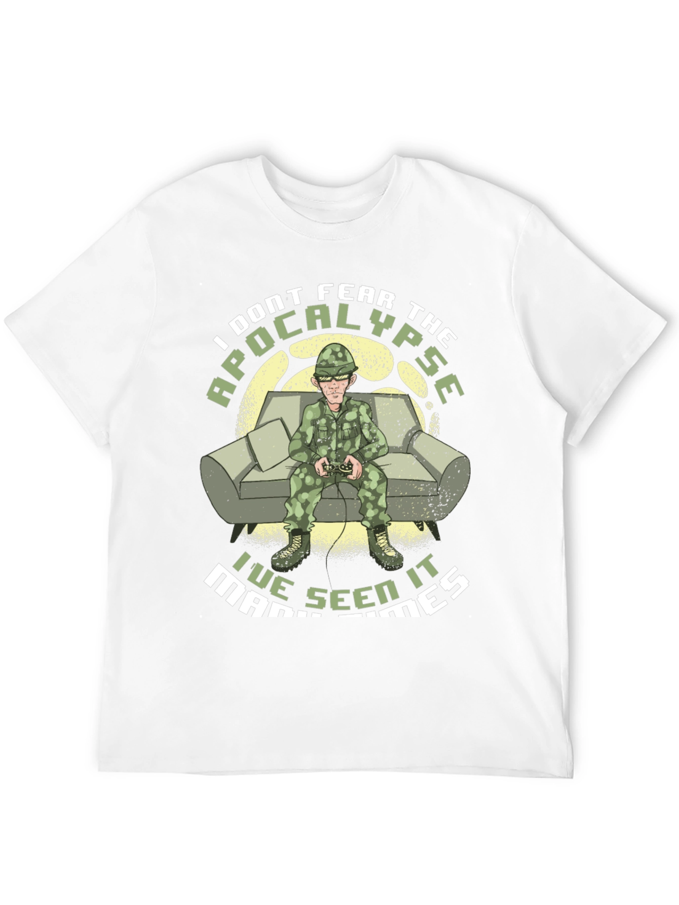 Apocalypse Gamer T-Shirt - Military Style - 12