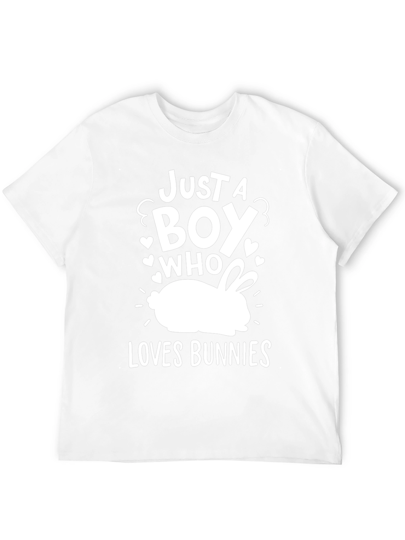 Black Boy Loves Bunnies T-Shirt view 12