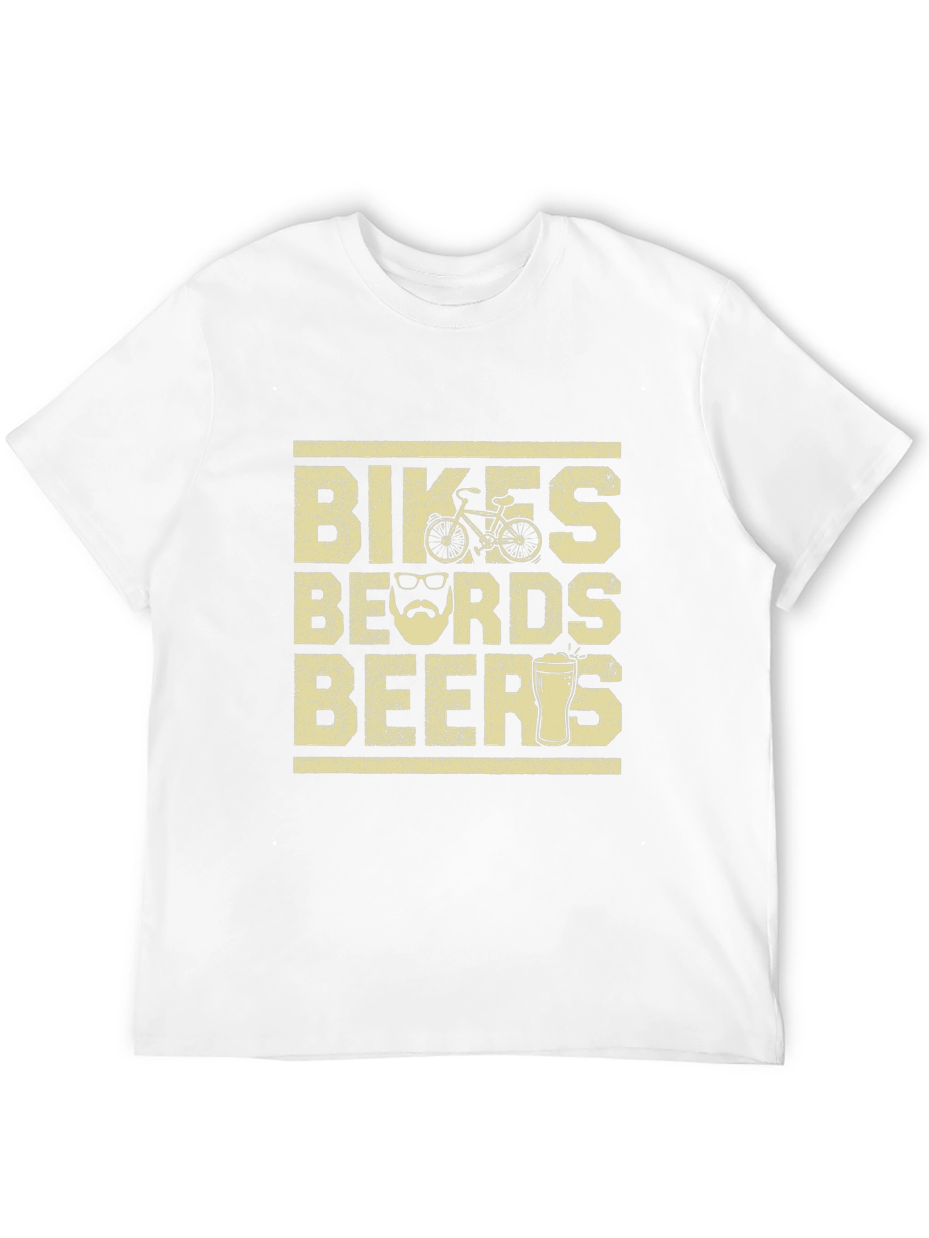 Black Bikes Beards Beers Graphic Tee - Perfect for Cycling & Brew Lovers view 12