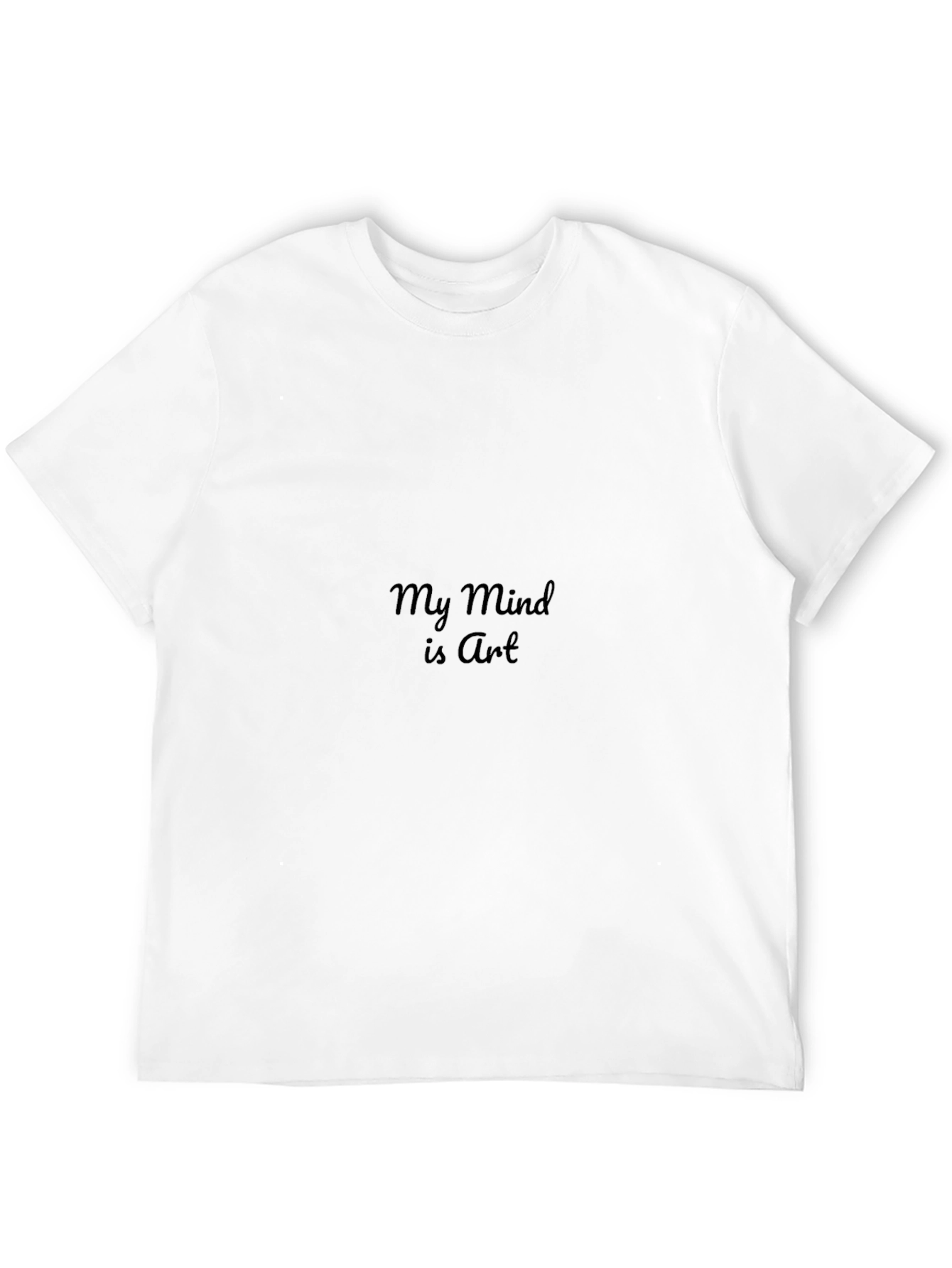 Black My Mind is Art Black T-Shirt view 12