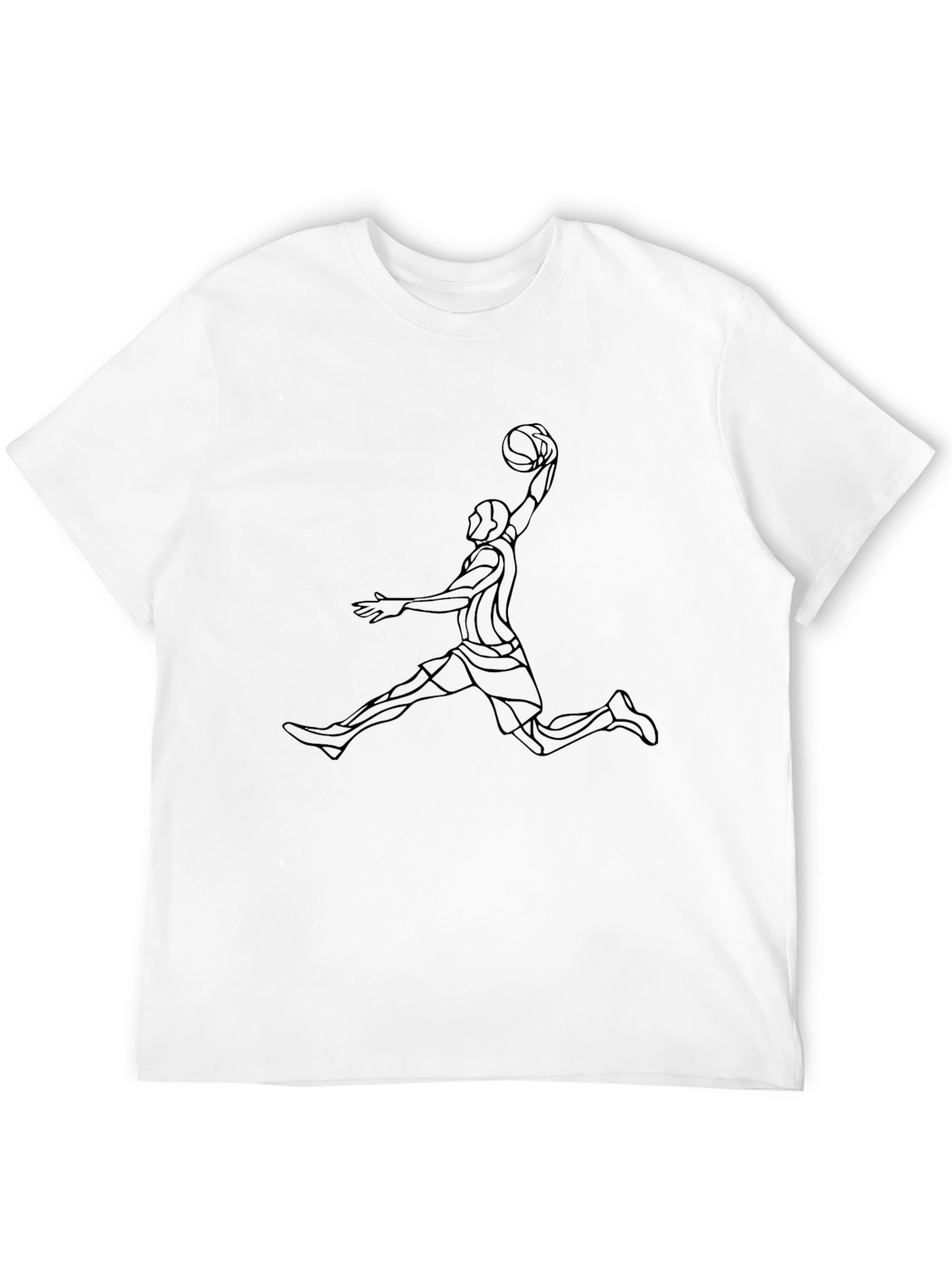 Black Black Basketball Graphic Tee view 12