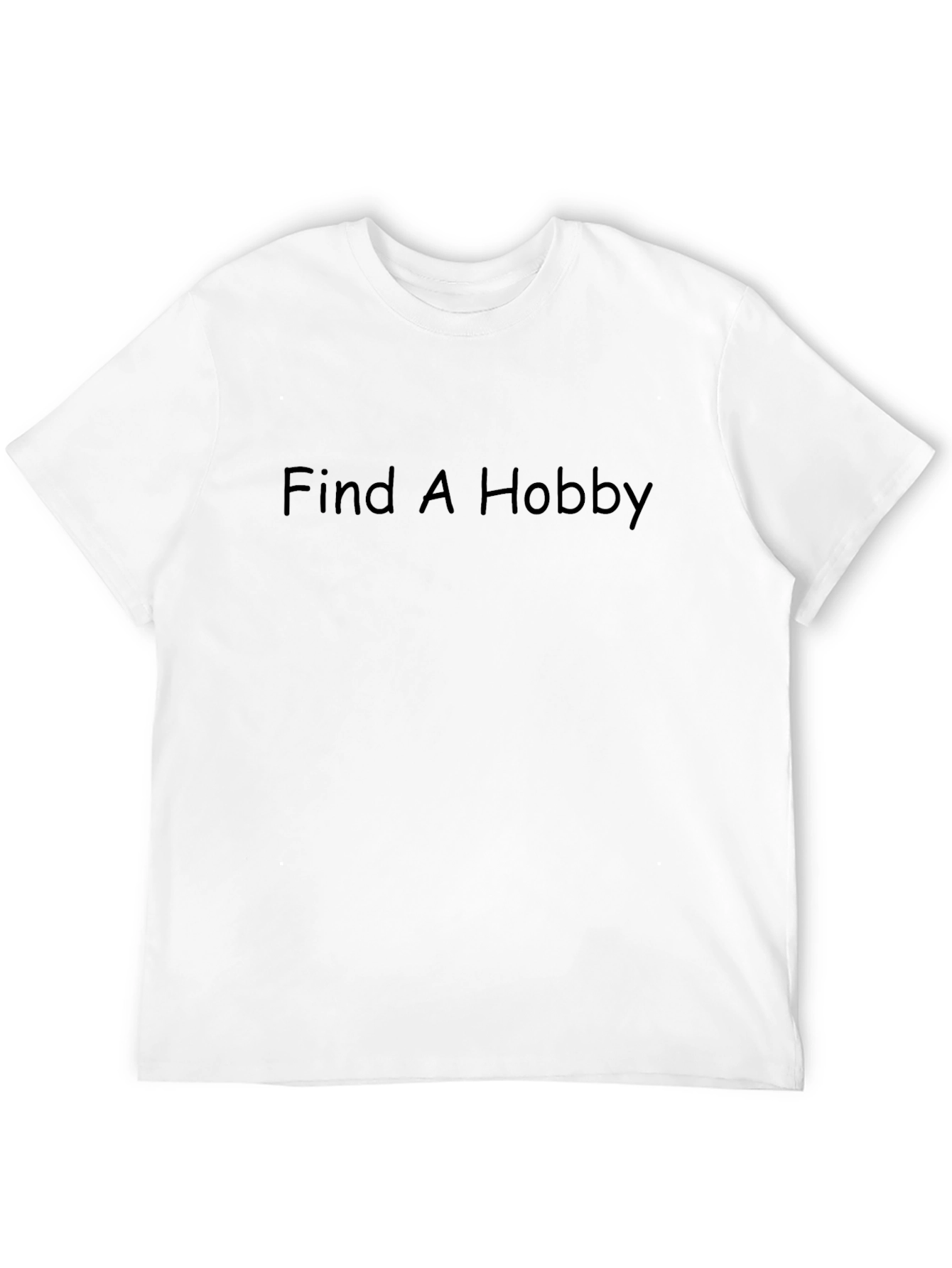 Black Find A Hobby Black Graphic Tee view 12