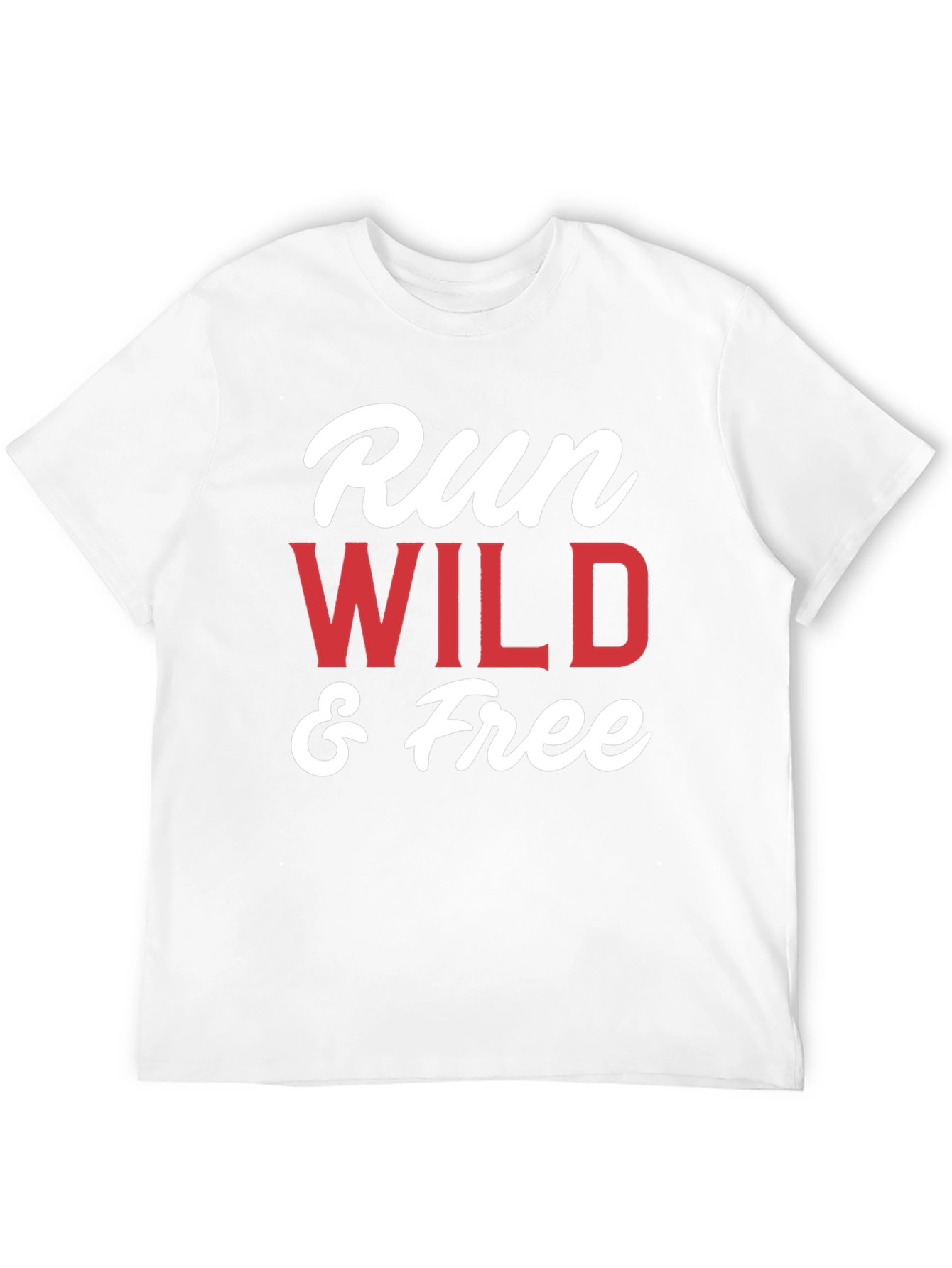 Black Run Wild & Free Graphic T-Shirt - Black view 12