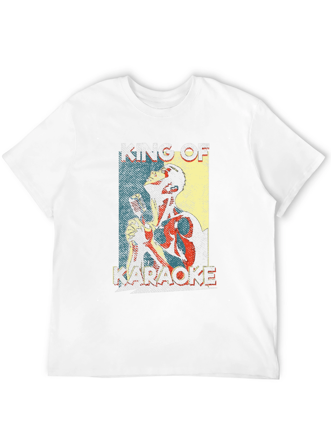 Black King of Karaoke Black T-Shirt view 12