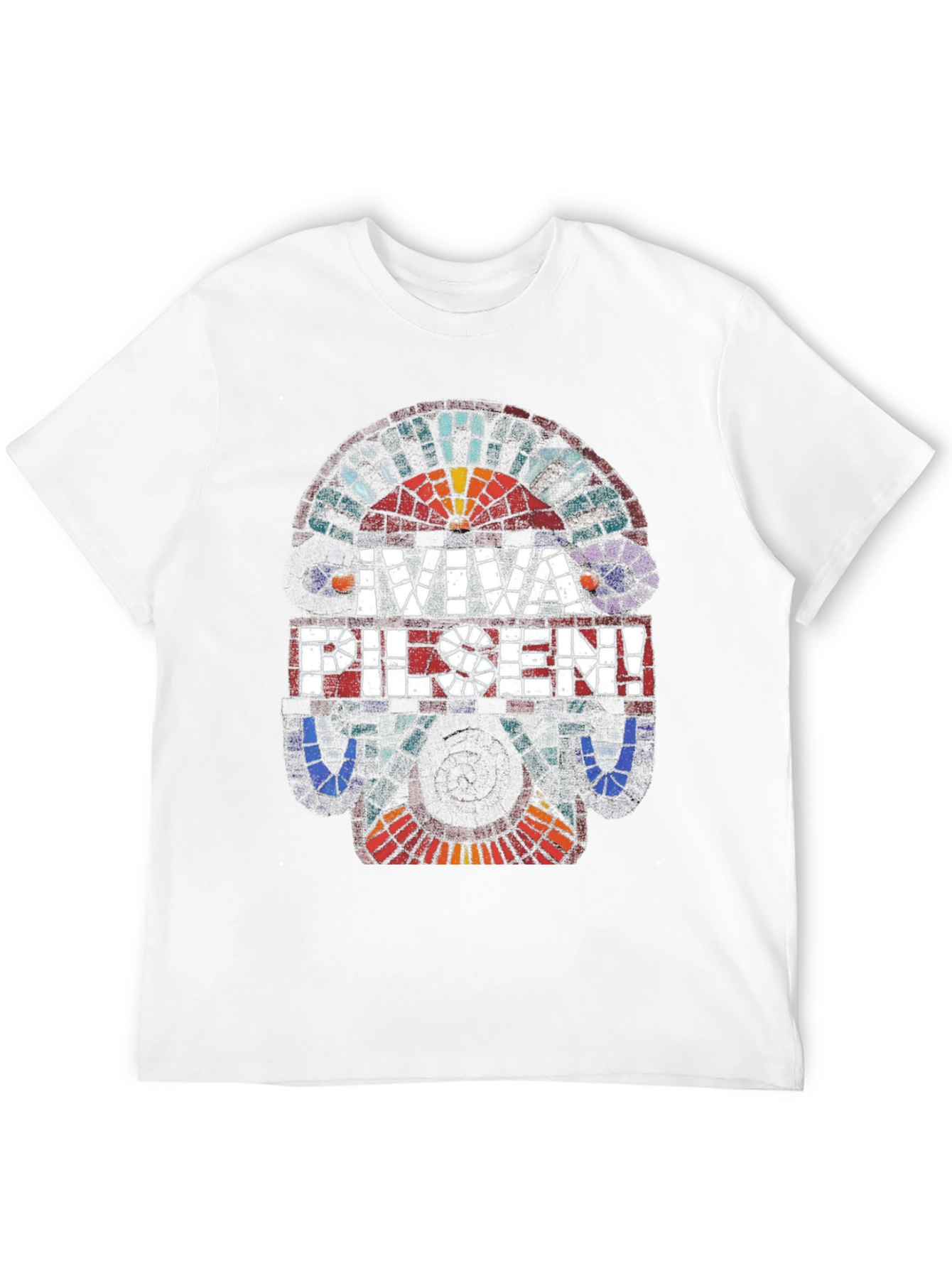 Black Viva Pilsen T-Shirt - Unique Graphic Tee view 12