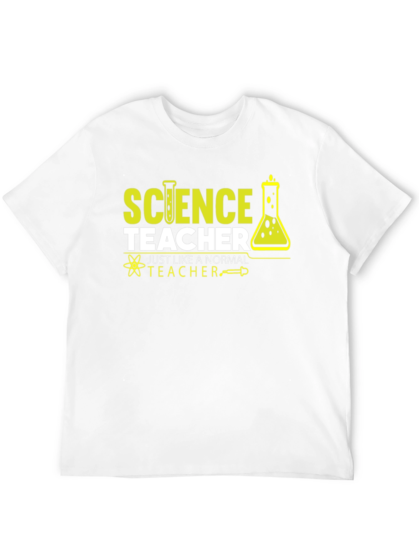 Black Science Teacher Novelty Graphic T-Shirt view 12