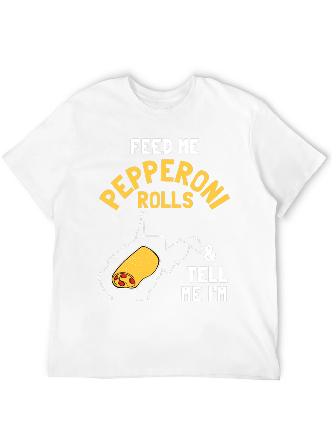 Black Feed Me Pepperoni Rolls Graphic Tee view 12