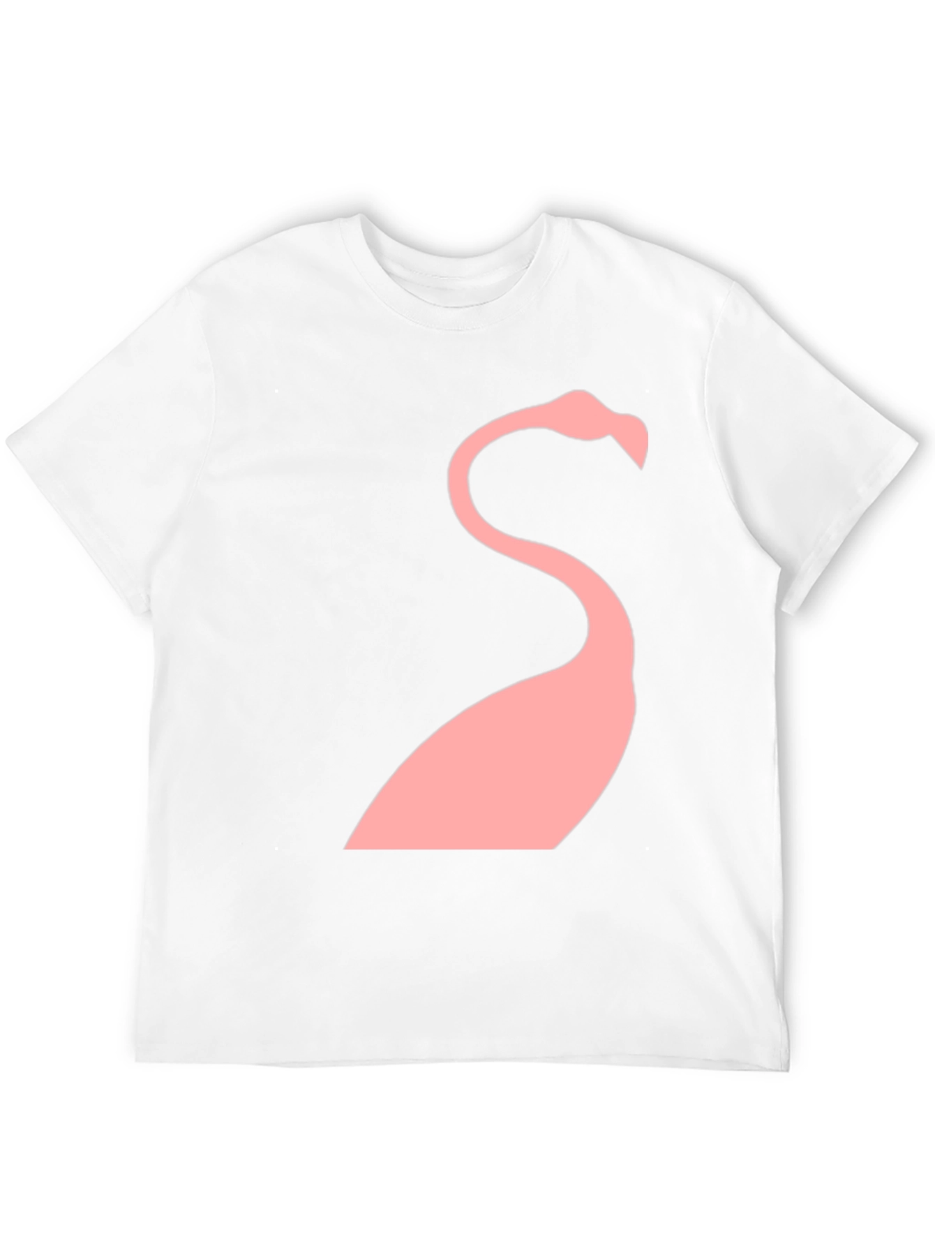 Black Men's Black Flamingo Graphic Tee view 12