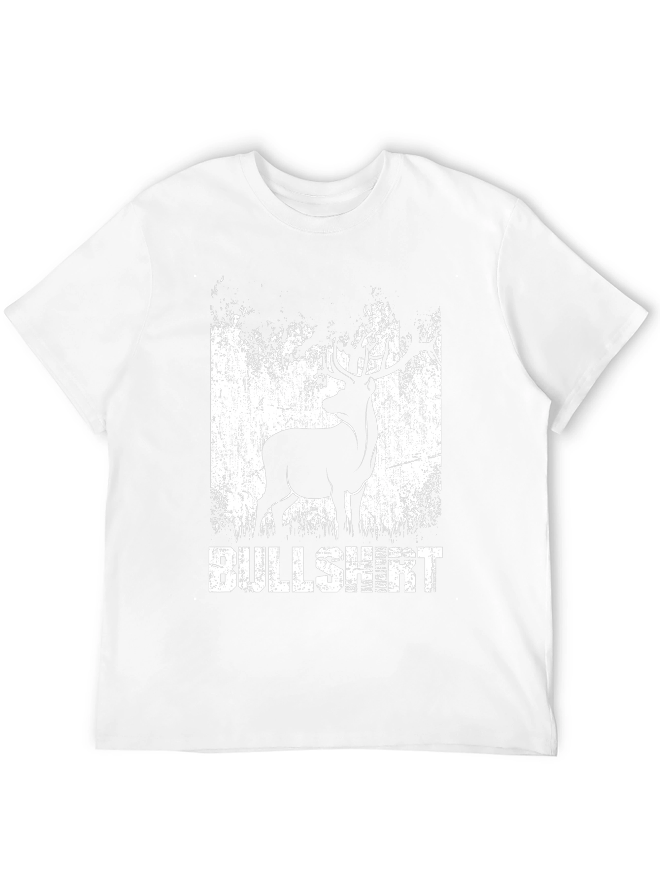 Black Bullshirt Deer Graphic Tee view 12