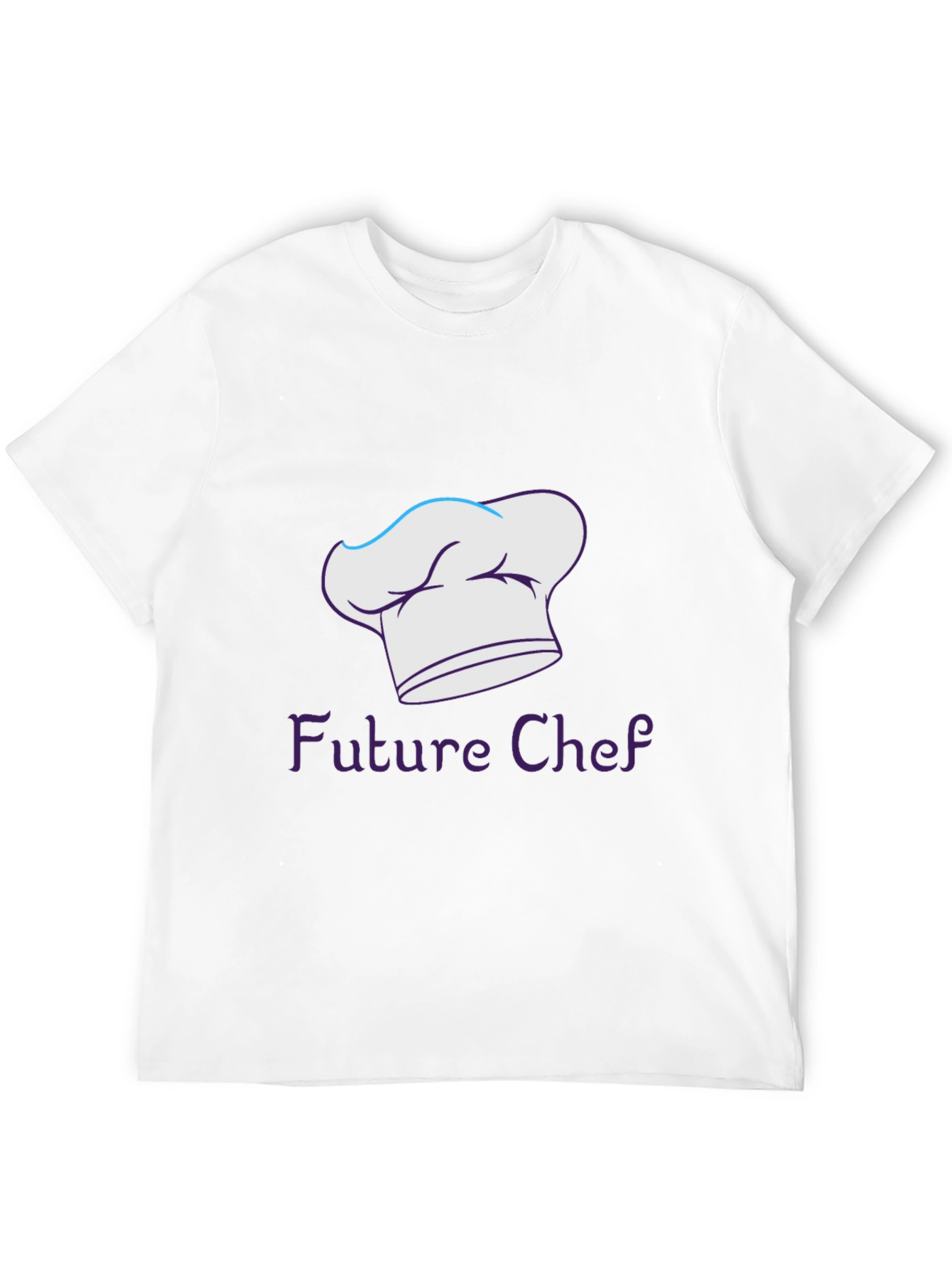 Black Future Chef T-Shirt - Black Cotton Tee view 12
