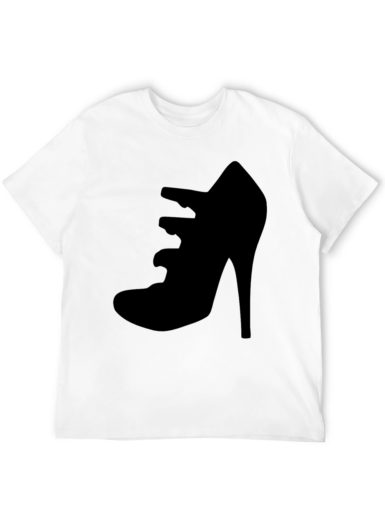 Black Black Shoe Graphic T-Shirt view 12