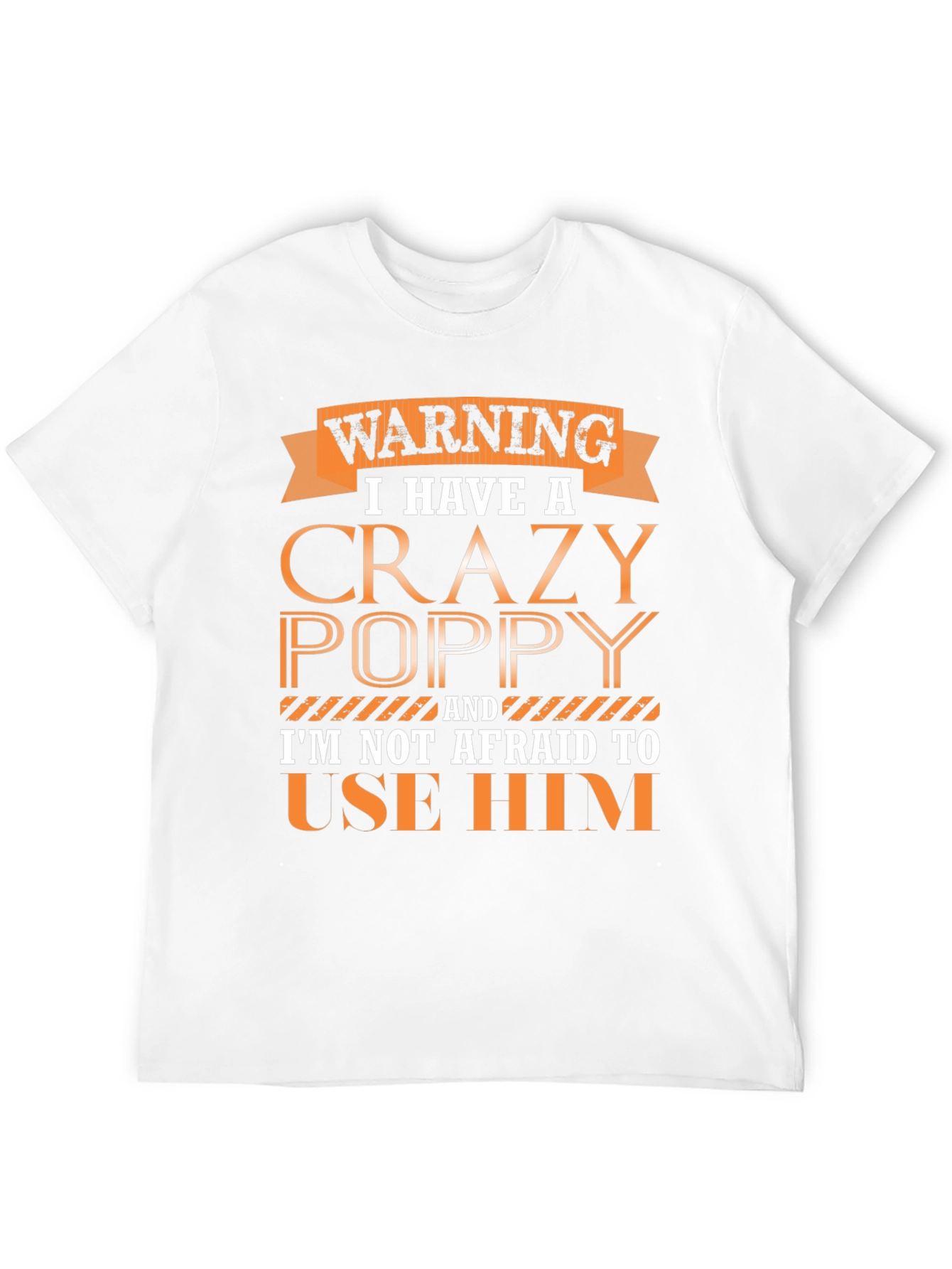 Black Crazy Poppy Graphic Tee - Gift for Grandfathers view 12