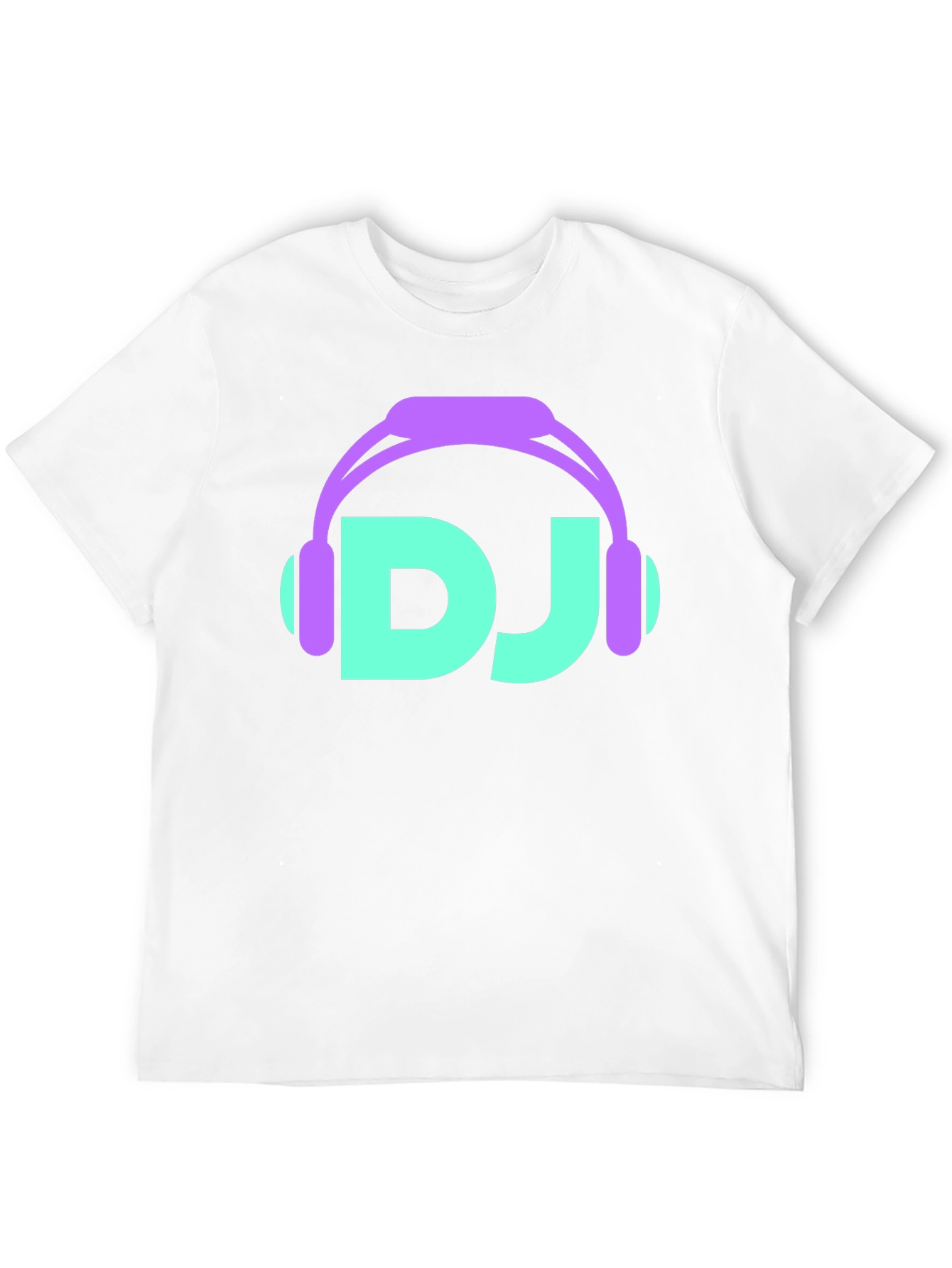 Black DJ Headphones Graphic T-Shirt - Black view 12