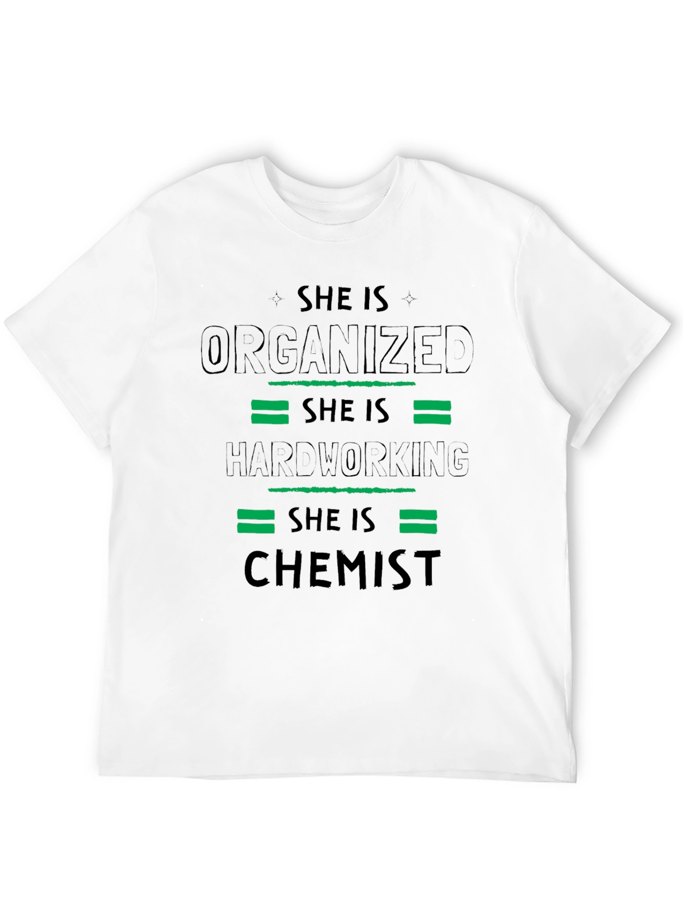 Black She Is Chemist Graphic Tee view 12