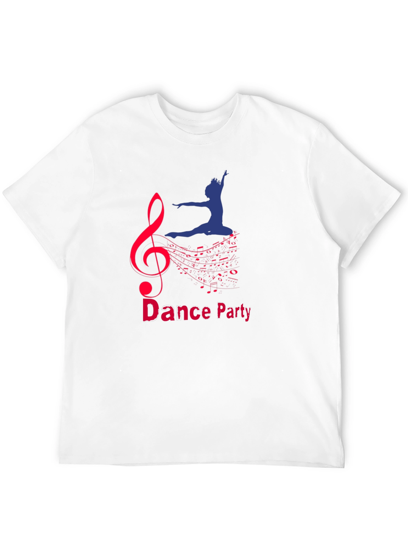 Black Dance Party Graphic Tee - Music and Movement view 12