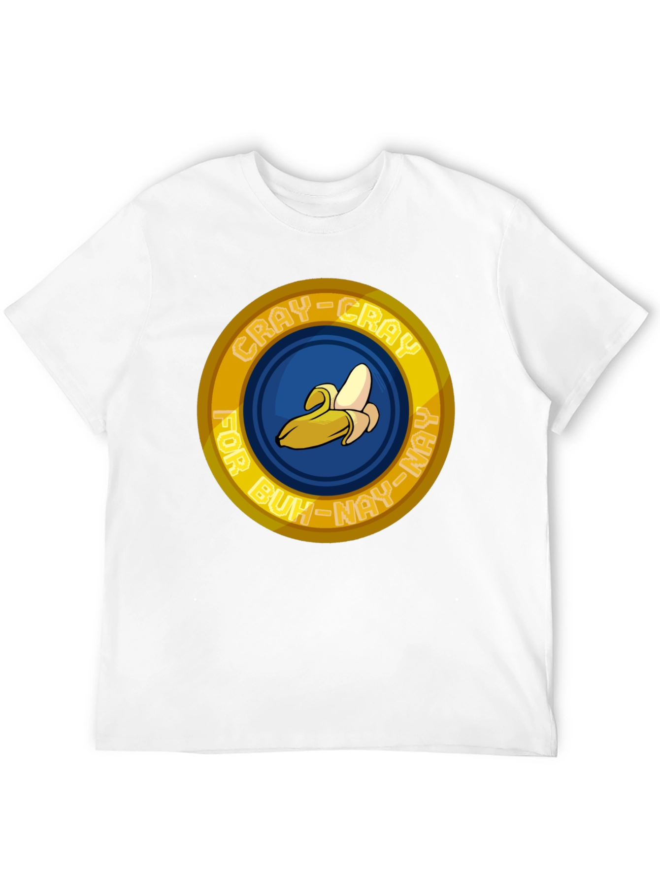 Black Crazy for Buh-Nay T-Shirt view 12