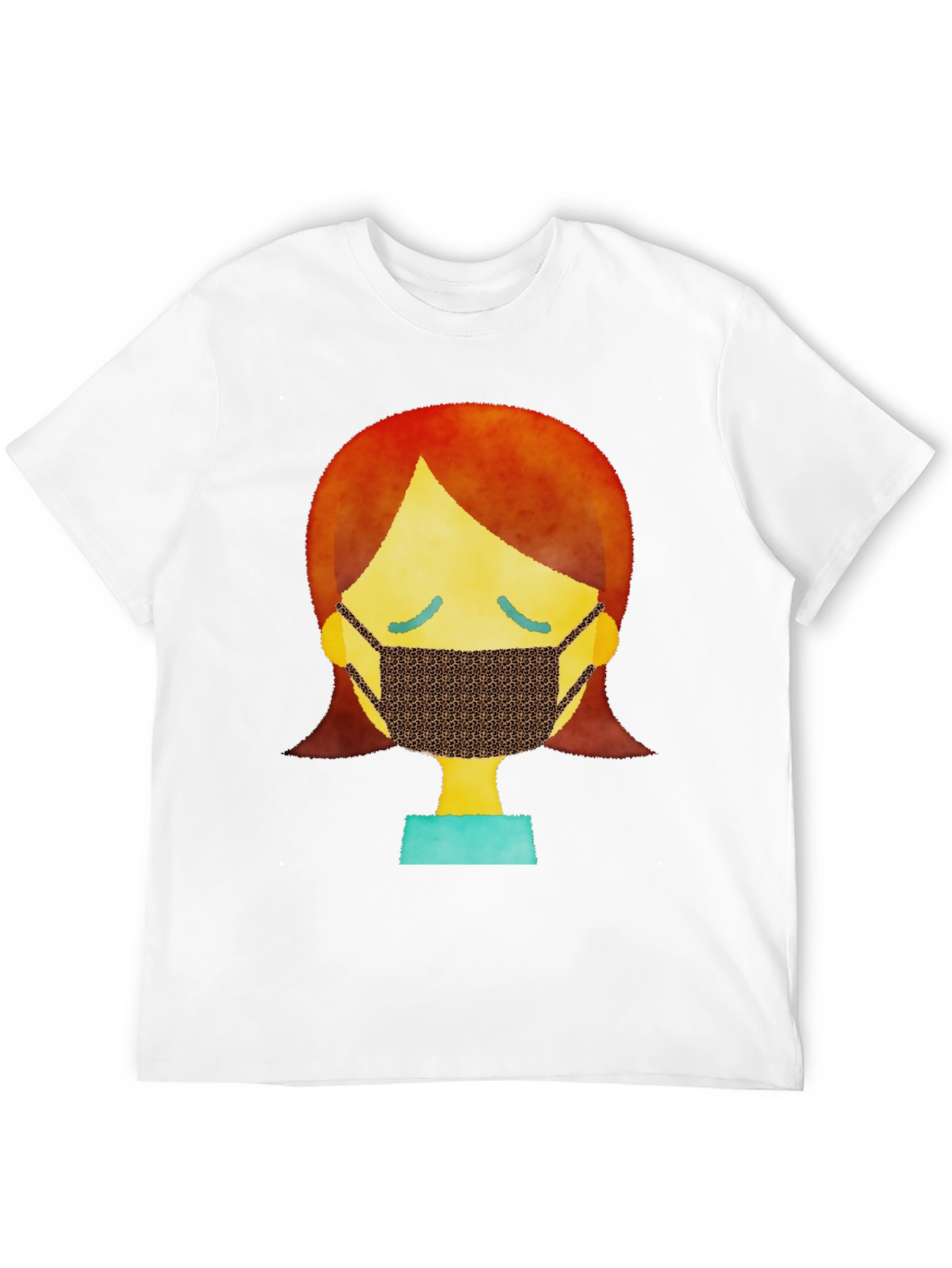 Black Masked Character Graphic Tee - Unisex view 12