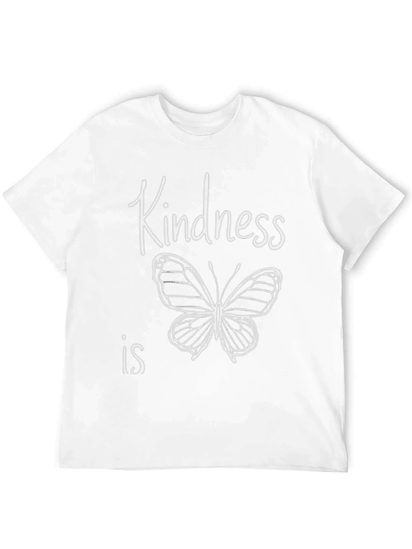 Black Kindness Butterfly Graphic Tee view 12
