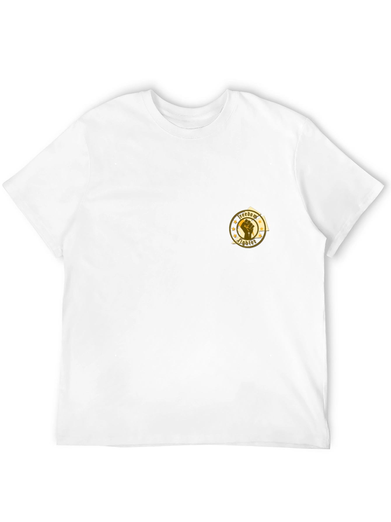 Black Freedom Fighter Graphic Tee - Black view 12