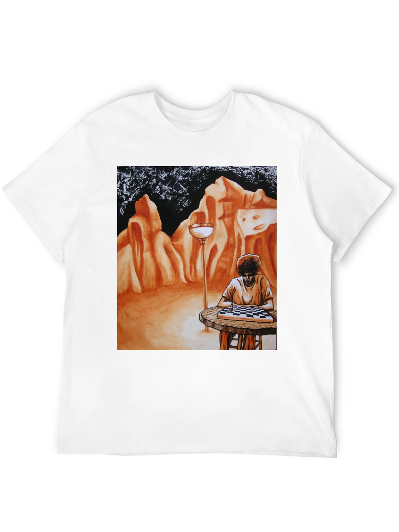 Artistic Chess Player T-Shirt - 12