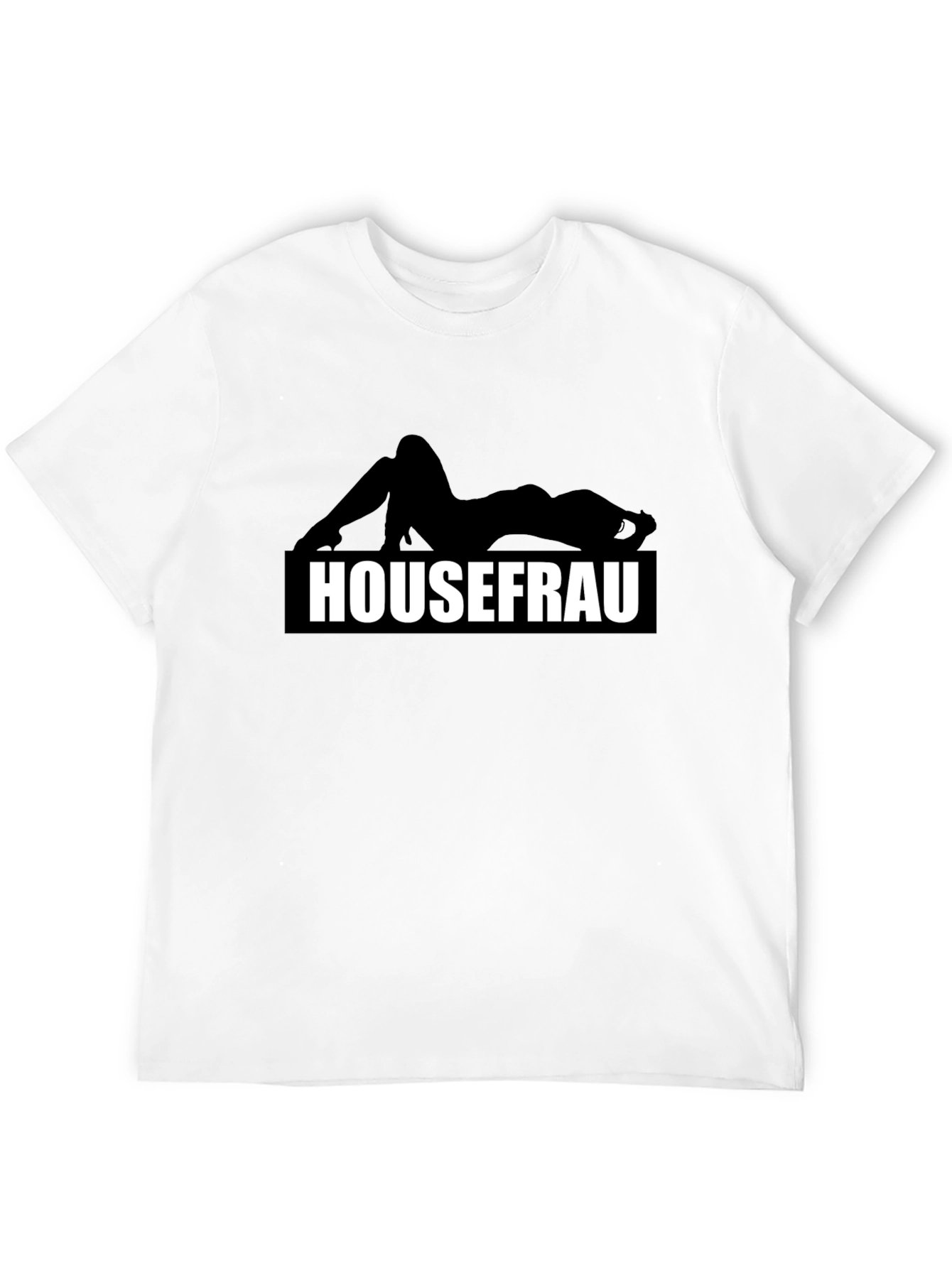 Black Housefrau Graphic T-Shirt - Black Tee view 12