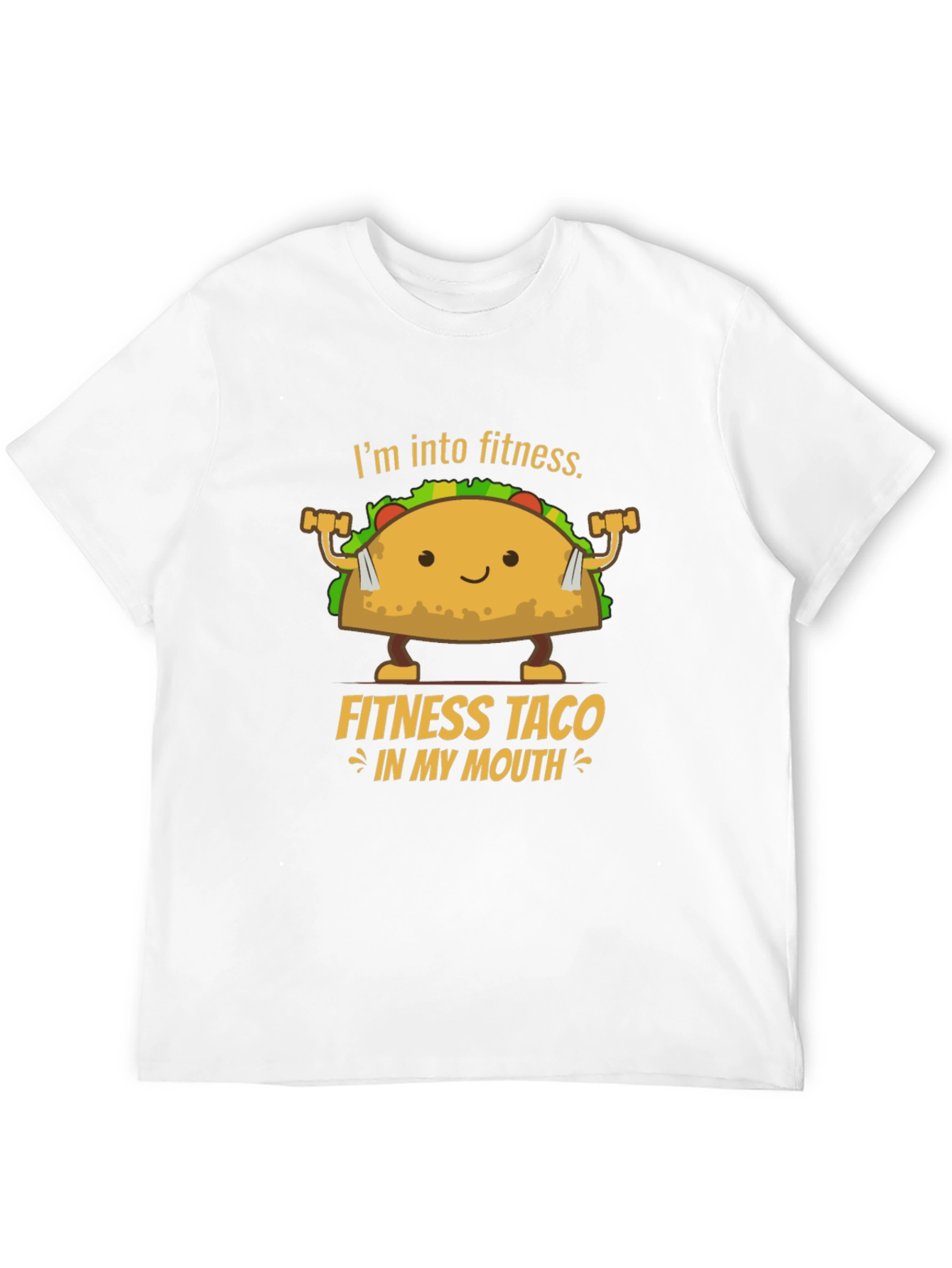 Black Fitness Taco T-Shirt - Humorous Workout Tee view 12
