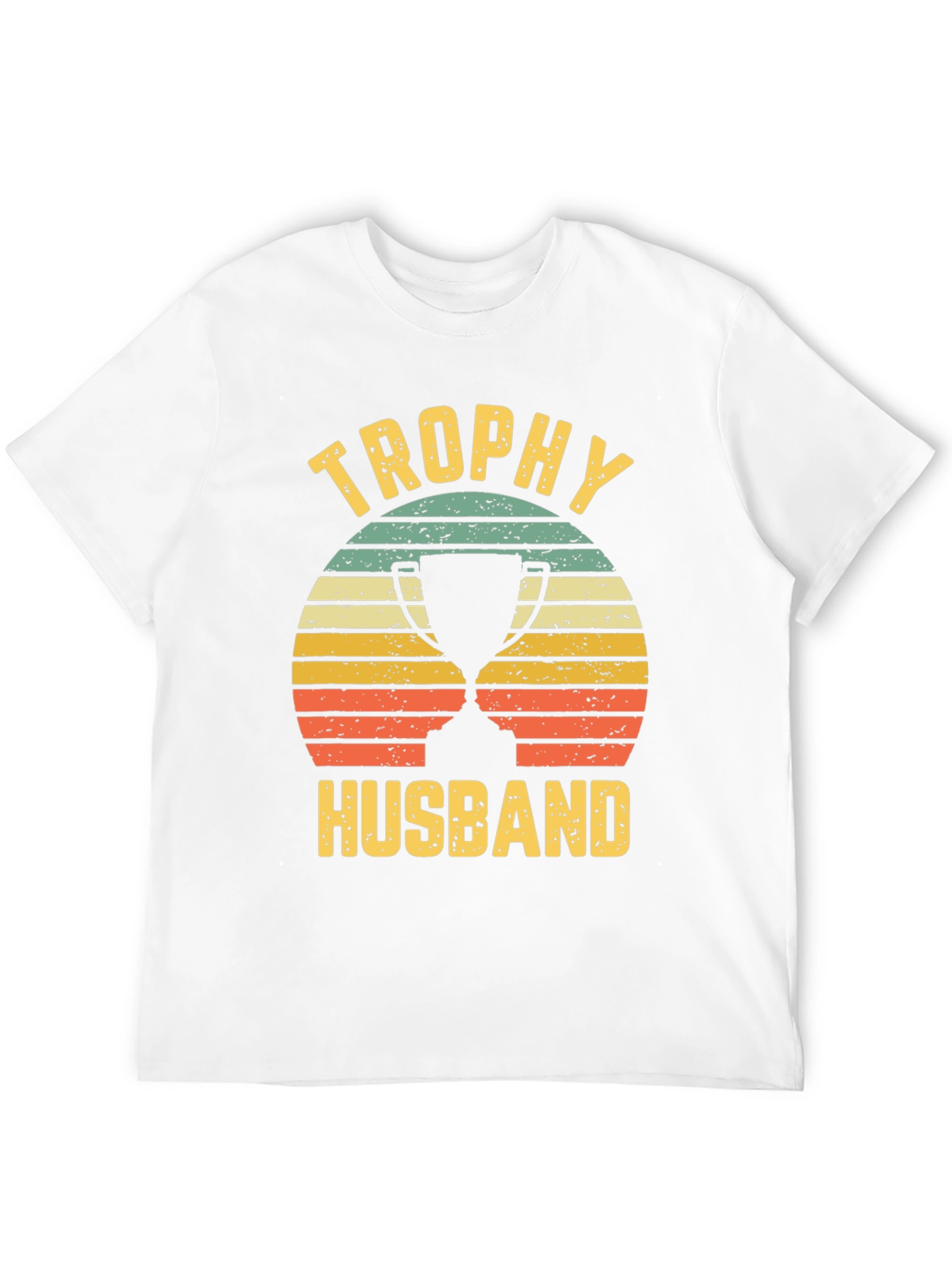Trophy Husband Graphic Tee - Retro Style - 12