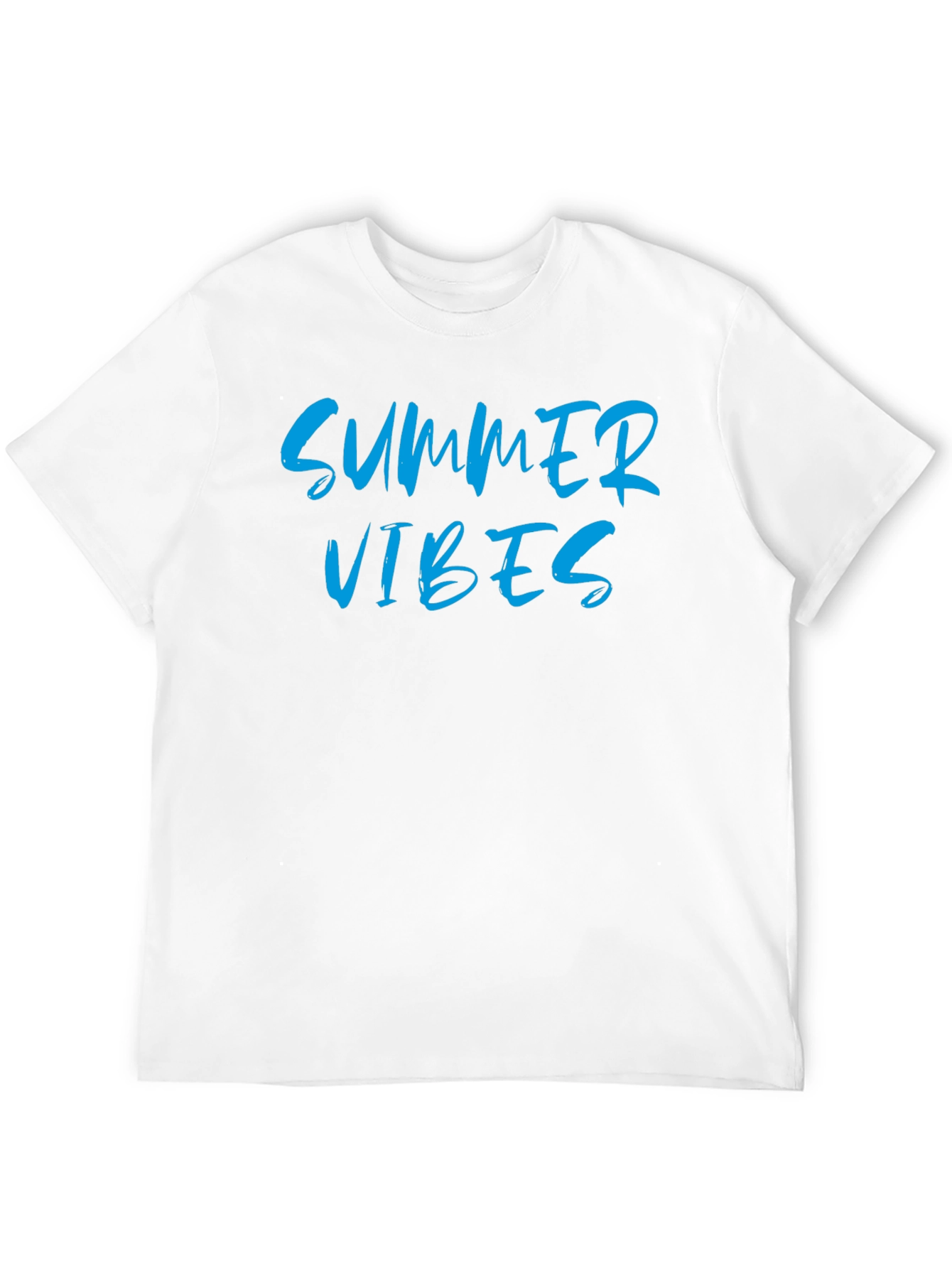 Black Summer Vibes Black Graphic T-Shirt view 12