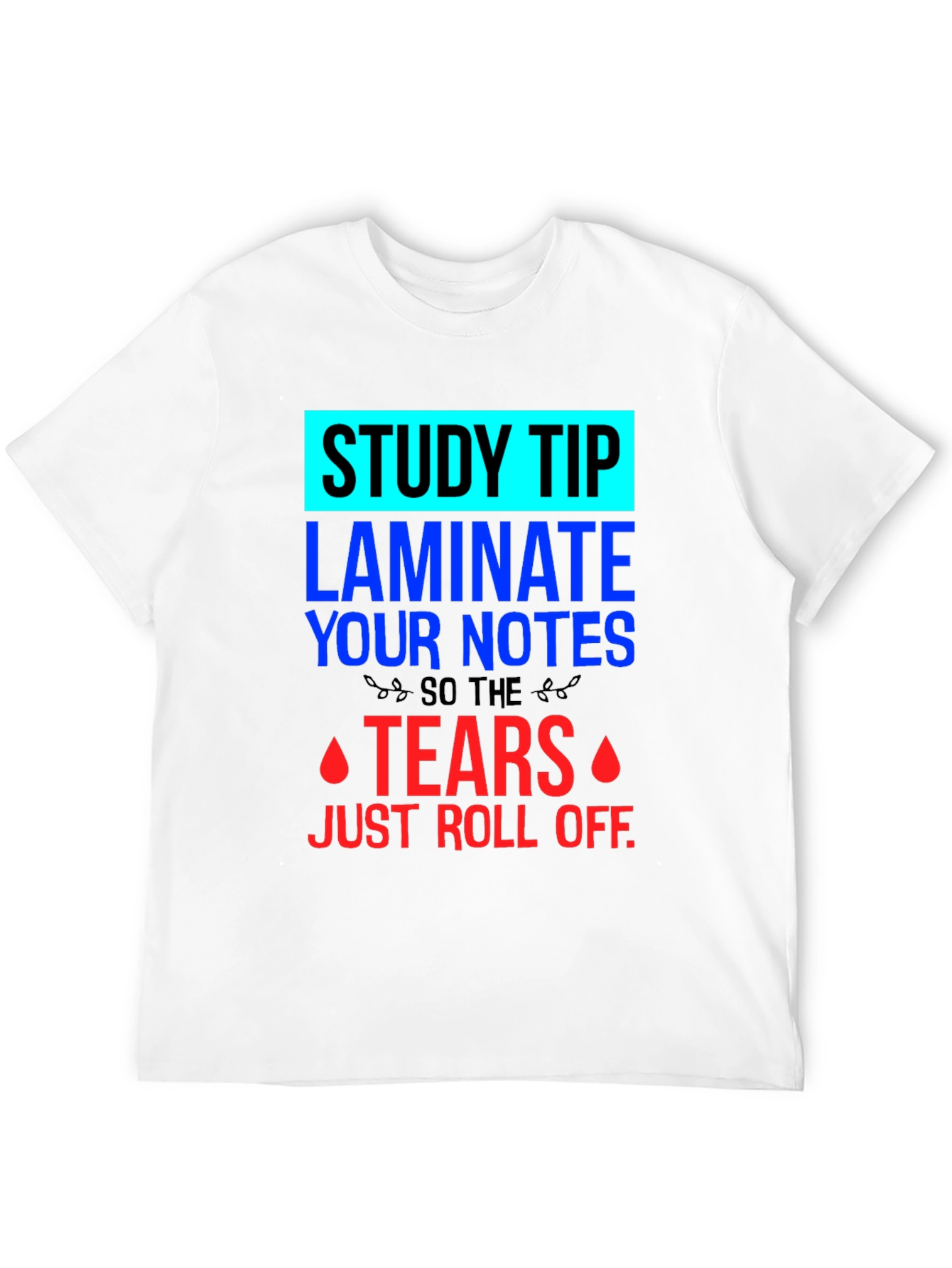 Black Study Tip T-Shirt view 12