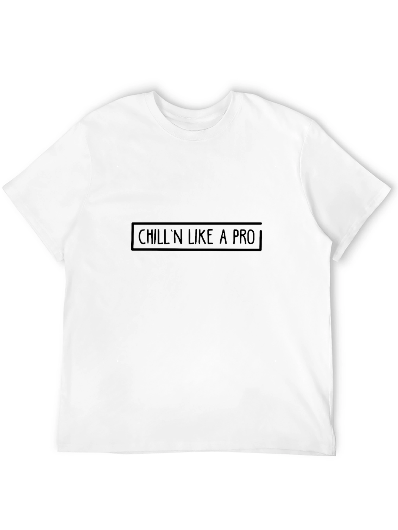 Black Chill'n Like A Pro Black Graphic Tee view 12