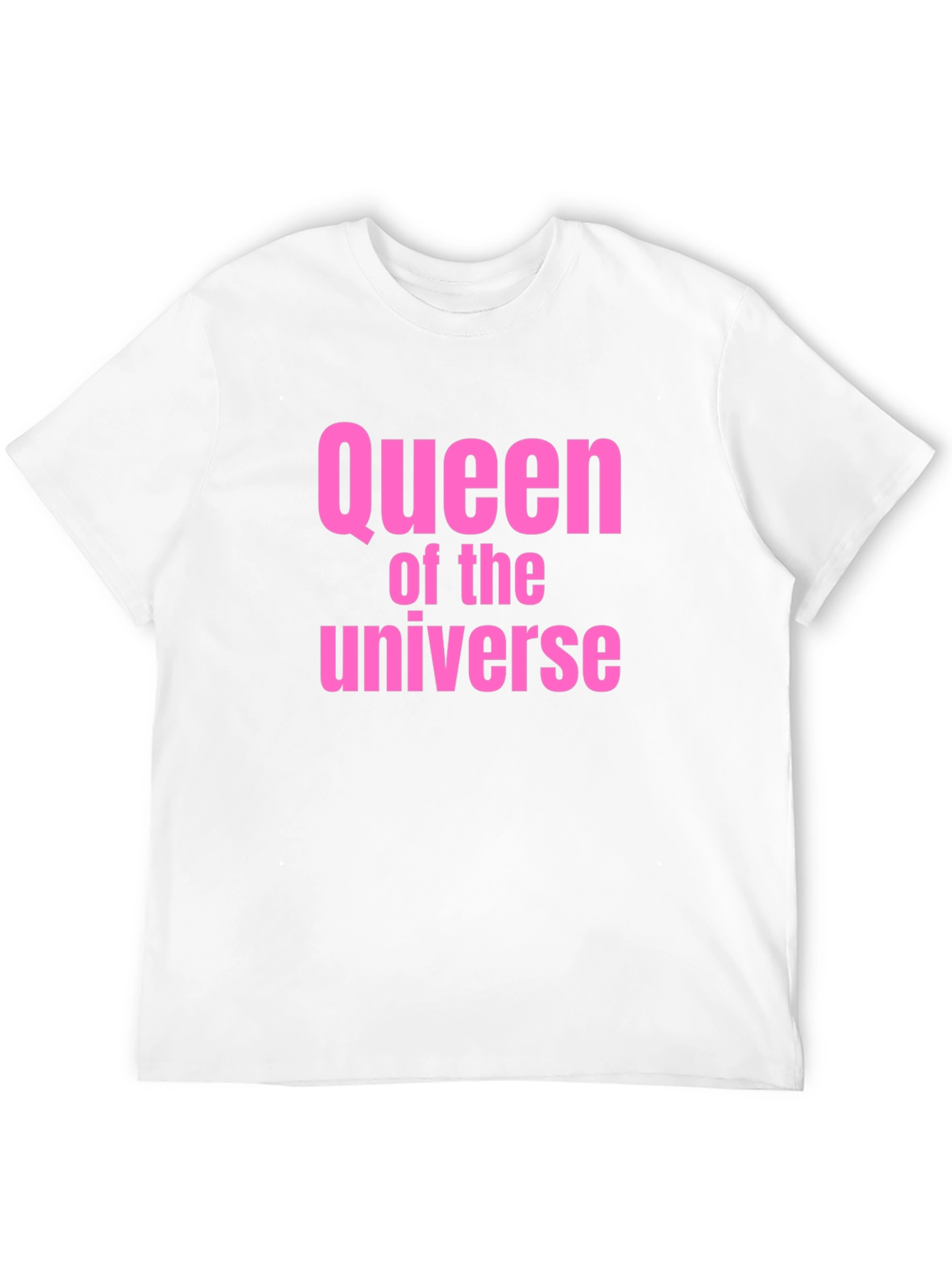 Black Queen of the Universe T-Shirt - Pink Graphic Tee view 12