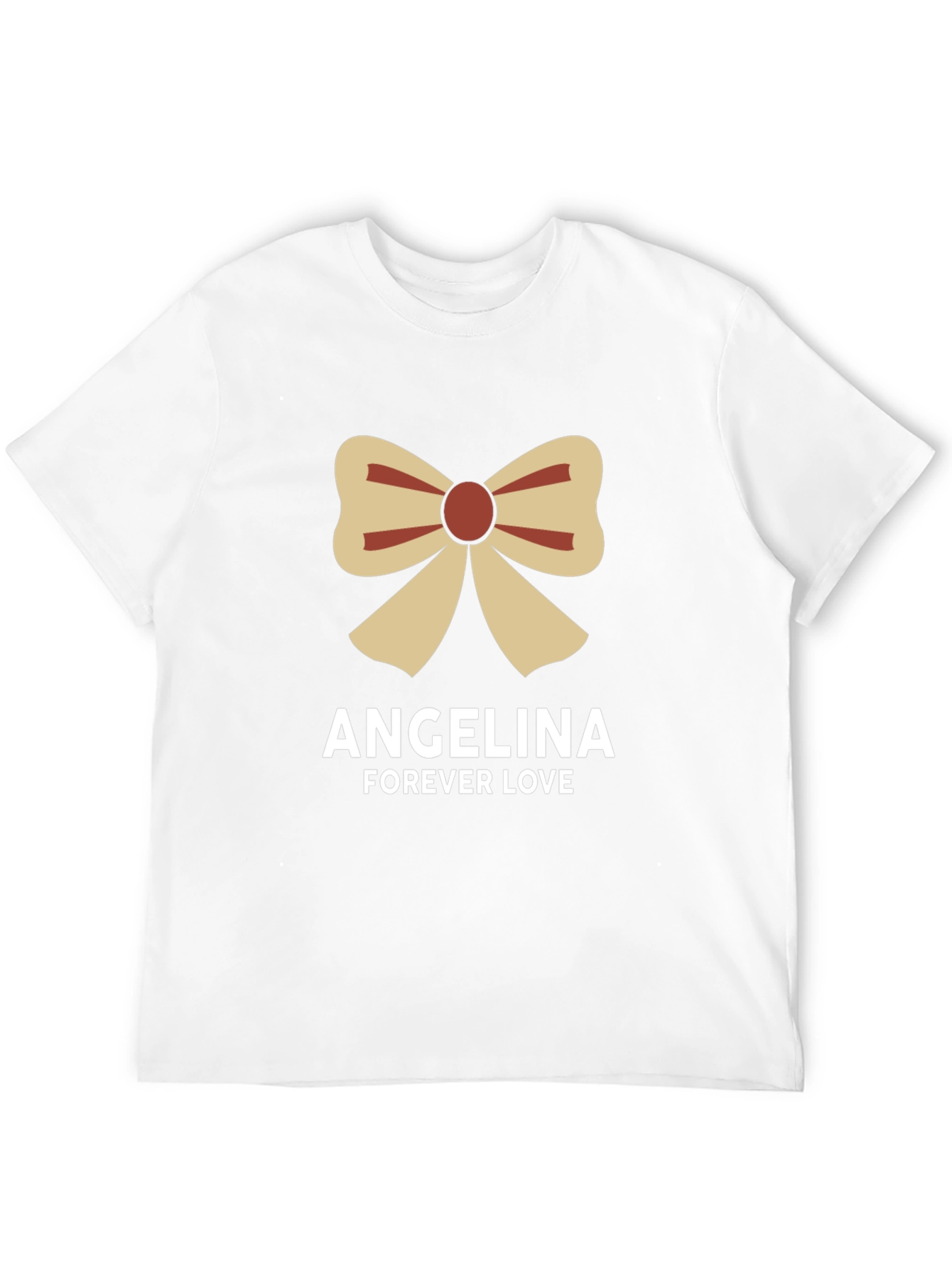 Black Angelina Forever Love Bow Graphic Tee - Black Cotton Blend view 12