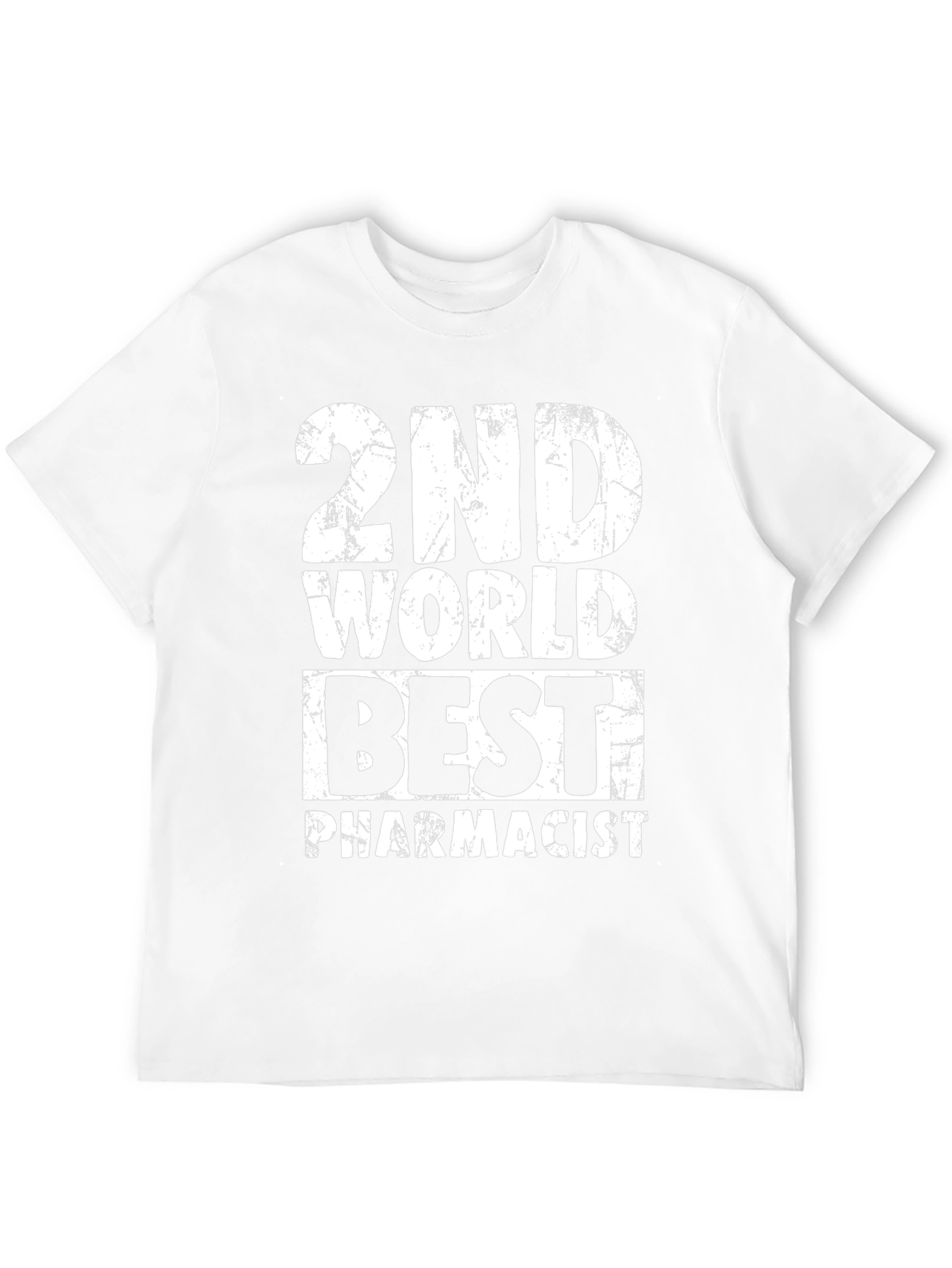 Black 2nd World Best Pharmacist Black Graphic T-Shirt view 12