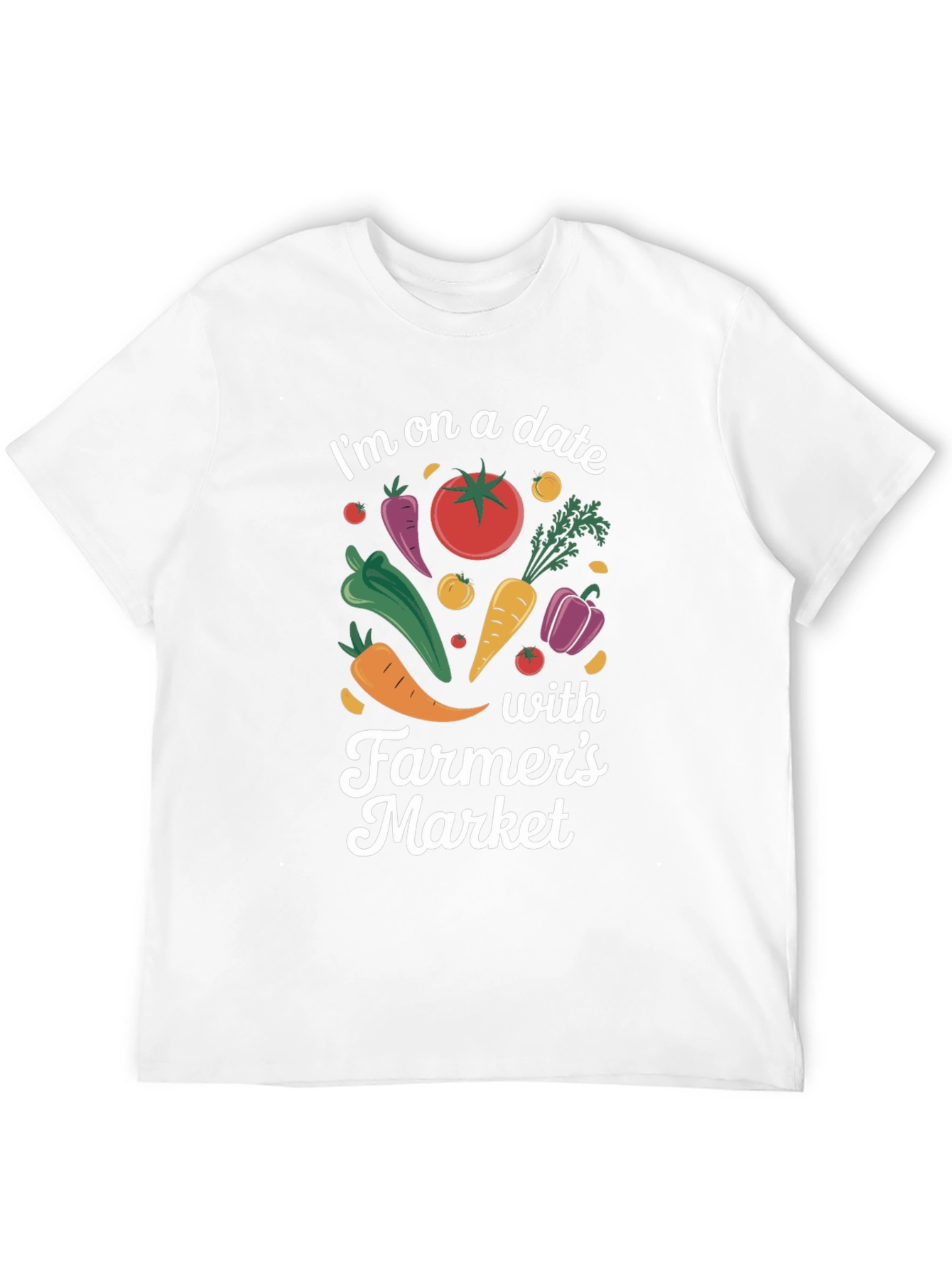 Black Farmer's Market Date T-Shirt view 12