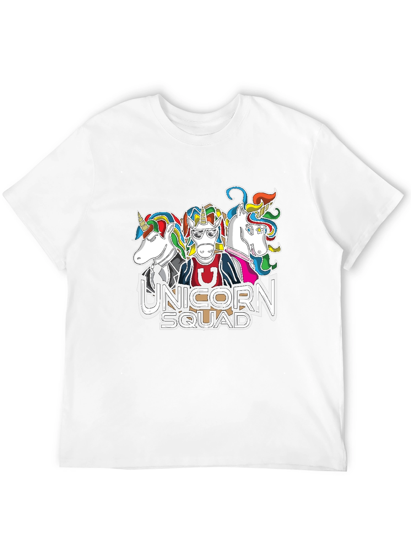 Black Unicorn Squad Graphic T-Shirt view 12