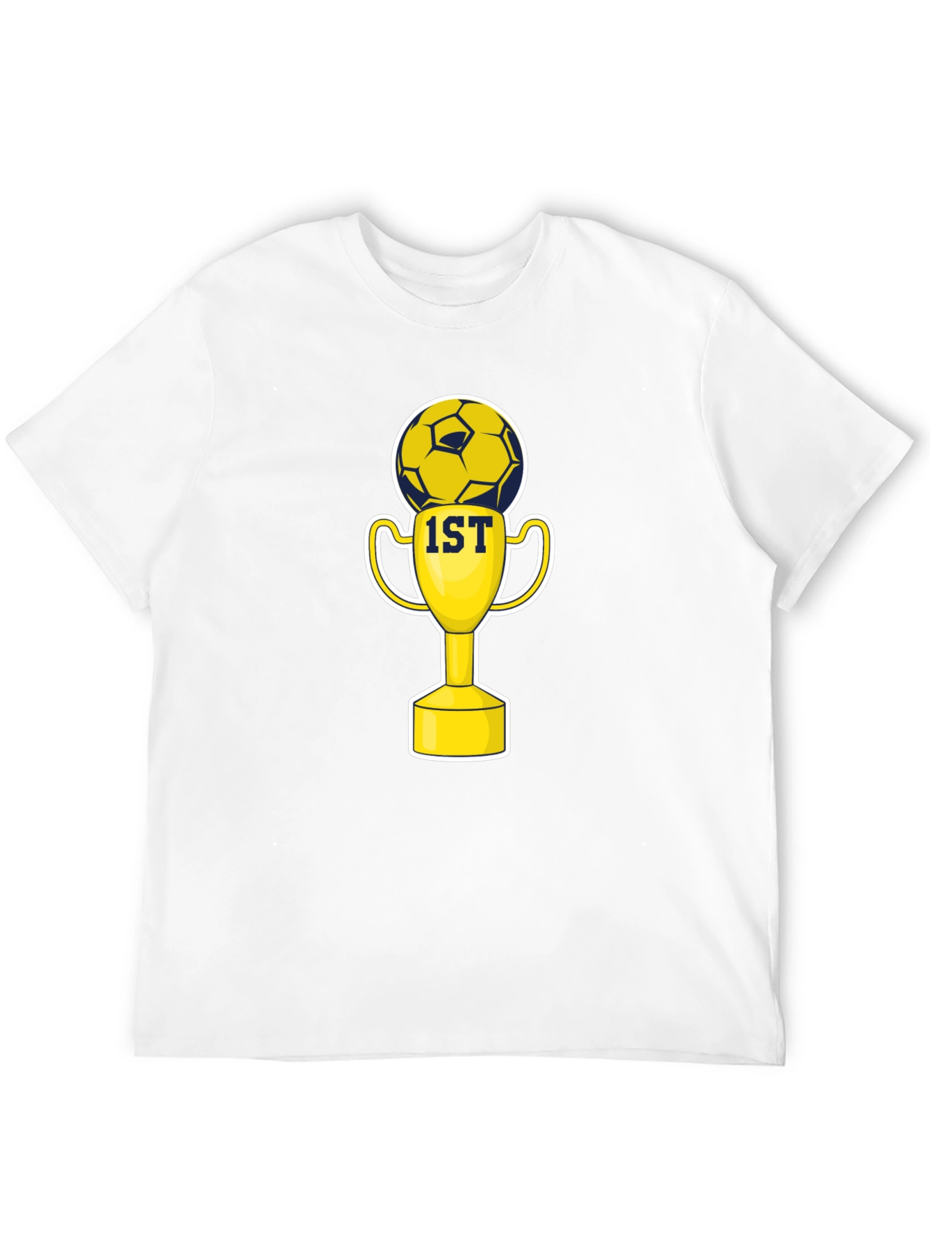 Soccer Champion T-Shirt - 1st Place Trophy Design - 12