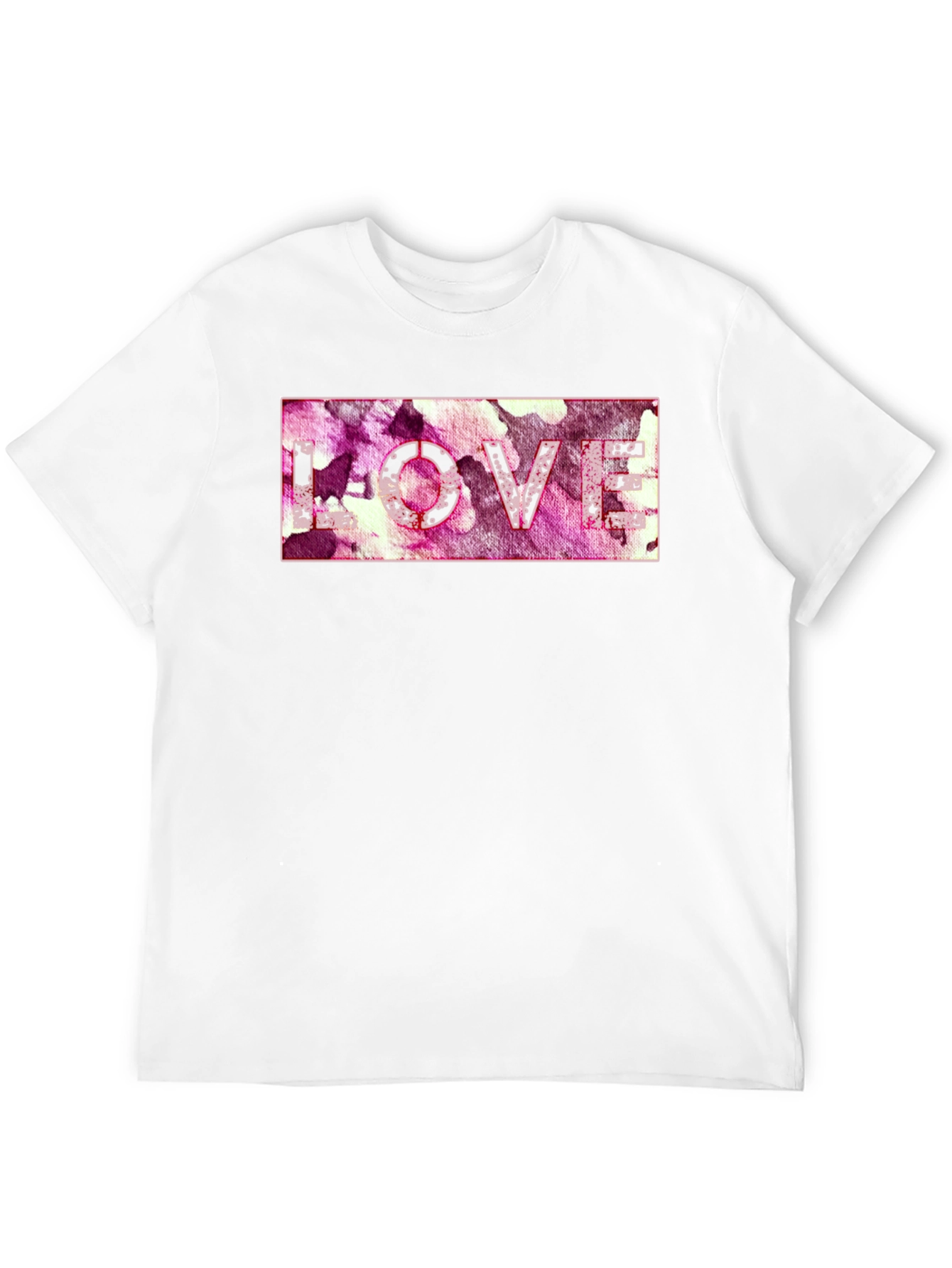 Black Love T-Shirt - Abstract Print view 12