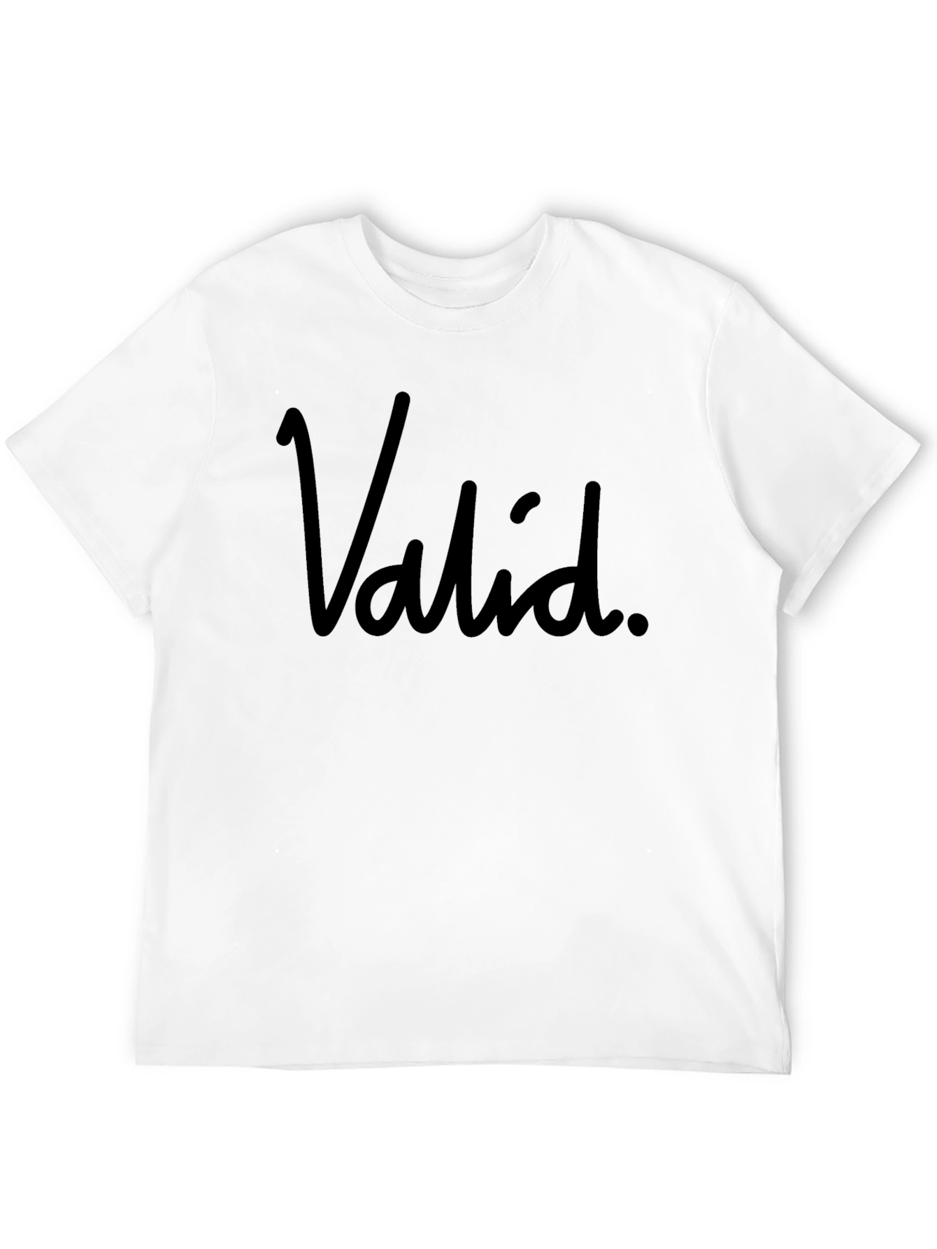 Black Valid Black Graphic T-Shirt - Stylish & Comfortable view 12